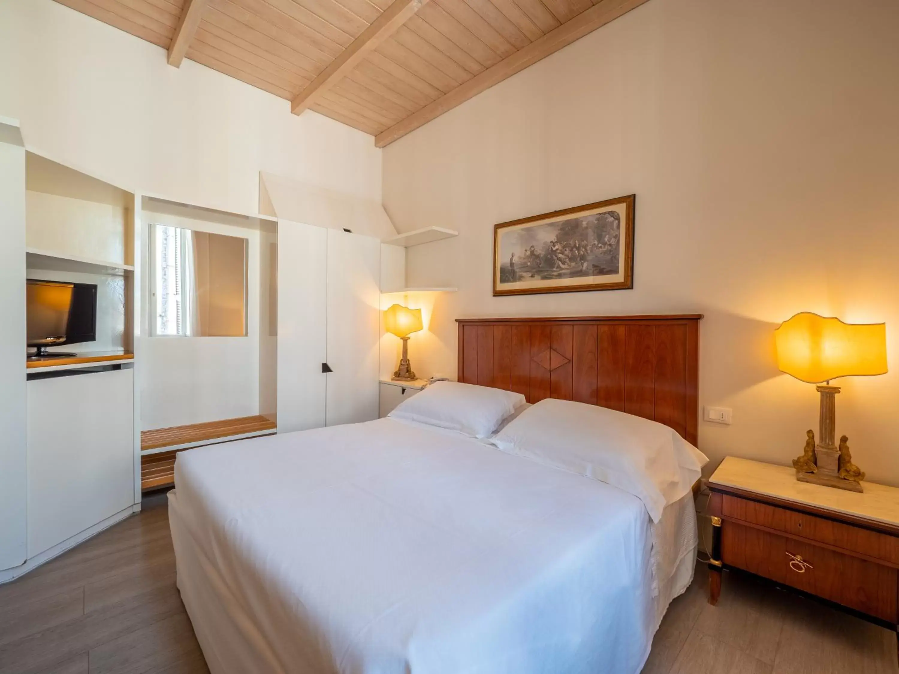 Bedroom, Bed in Hotel La Rosetta
