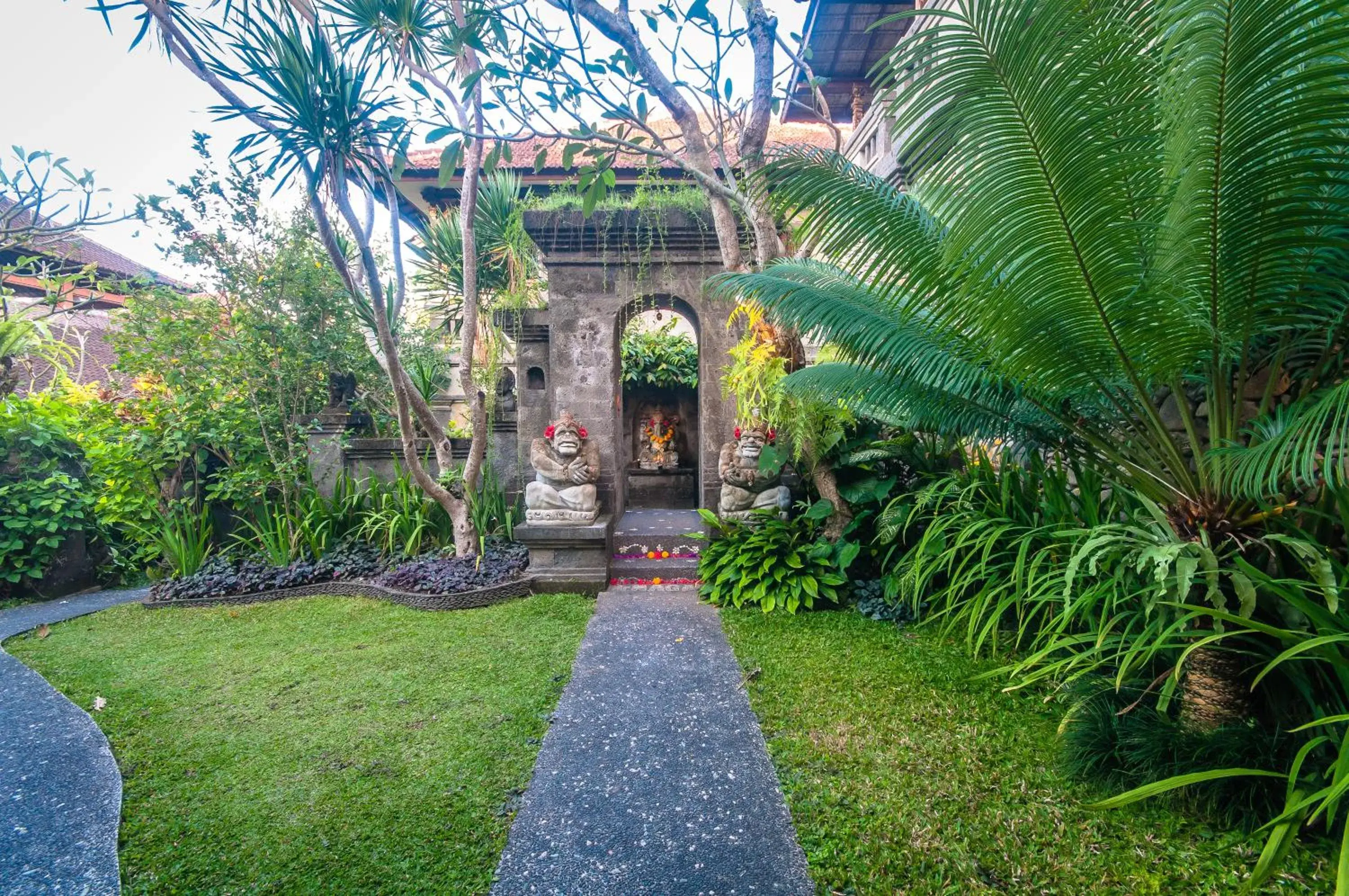 Decorative detail, Garden in Sahadewa Resort & Spa