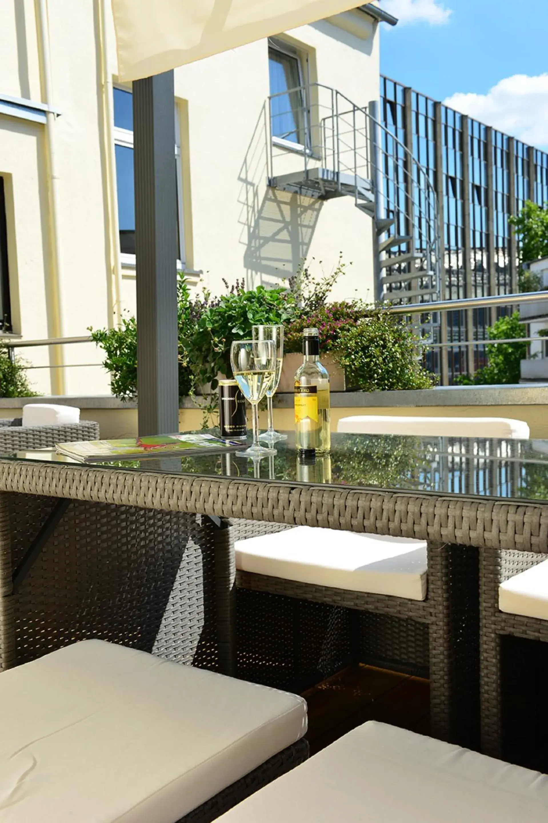 Balcony/Terrace in Hotel Domspitzen