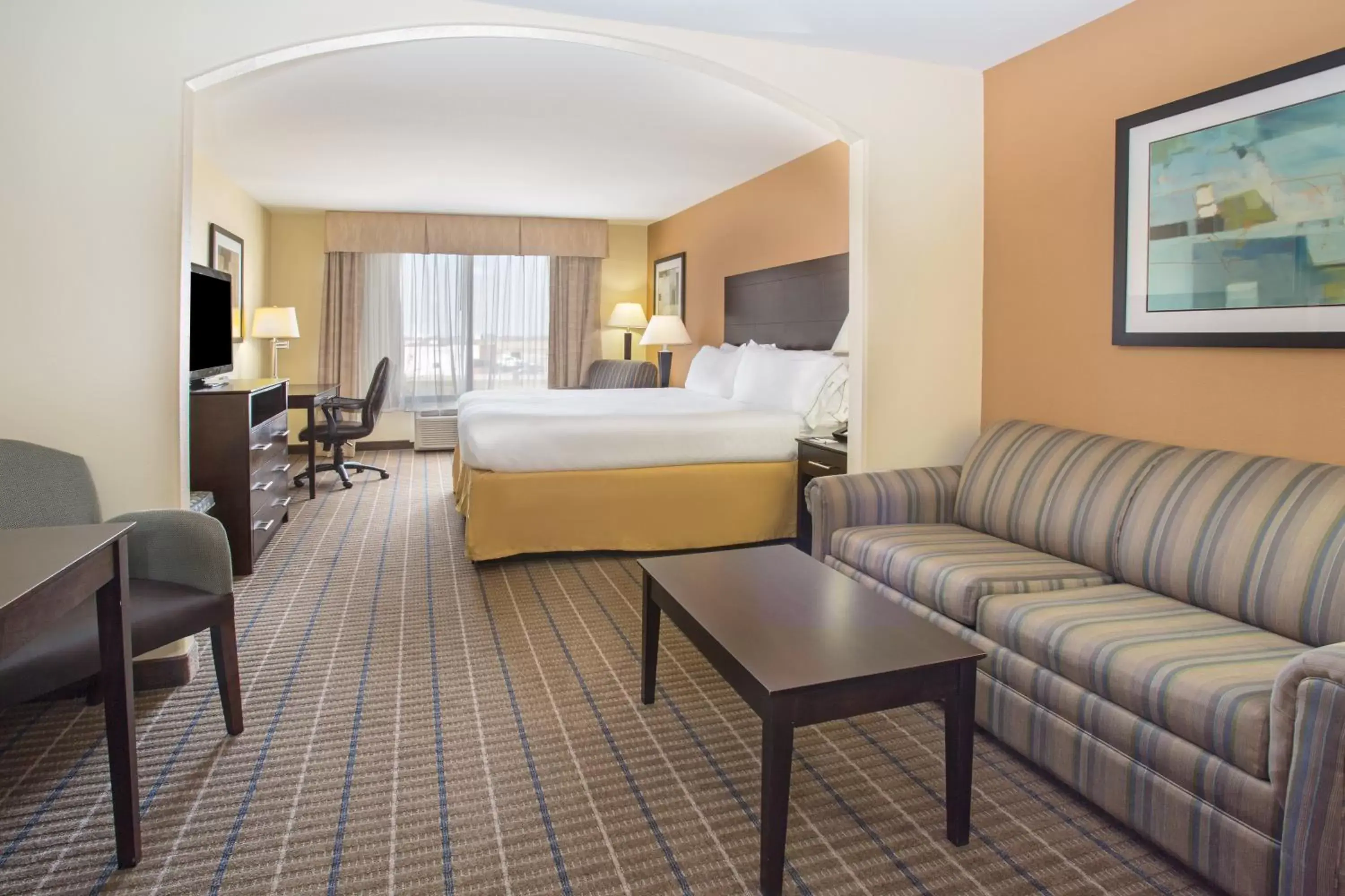 Bedroom in Holiday Inn Express and Suites Hotel - Pauls Valley, an IHG Hotel