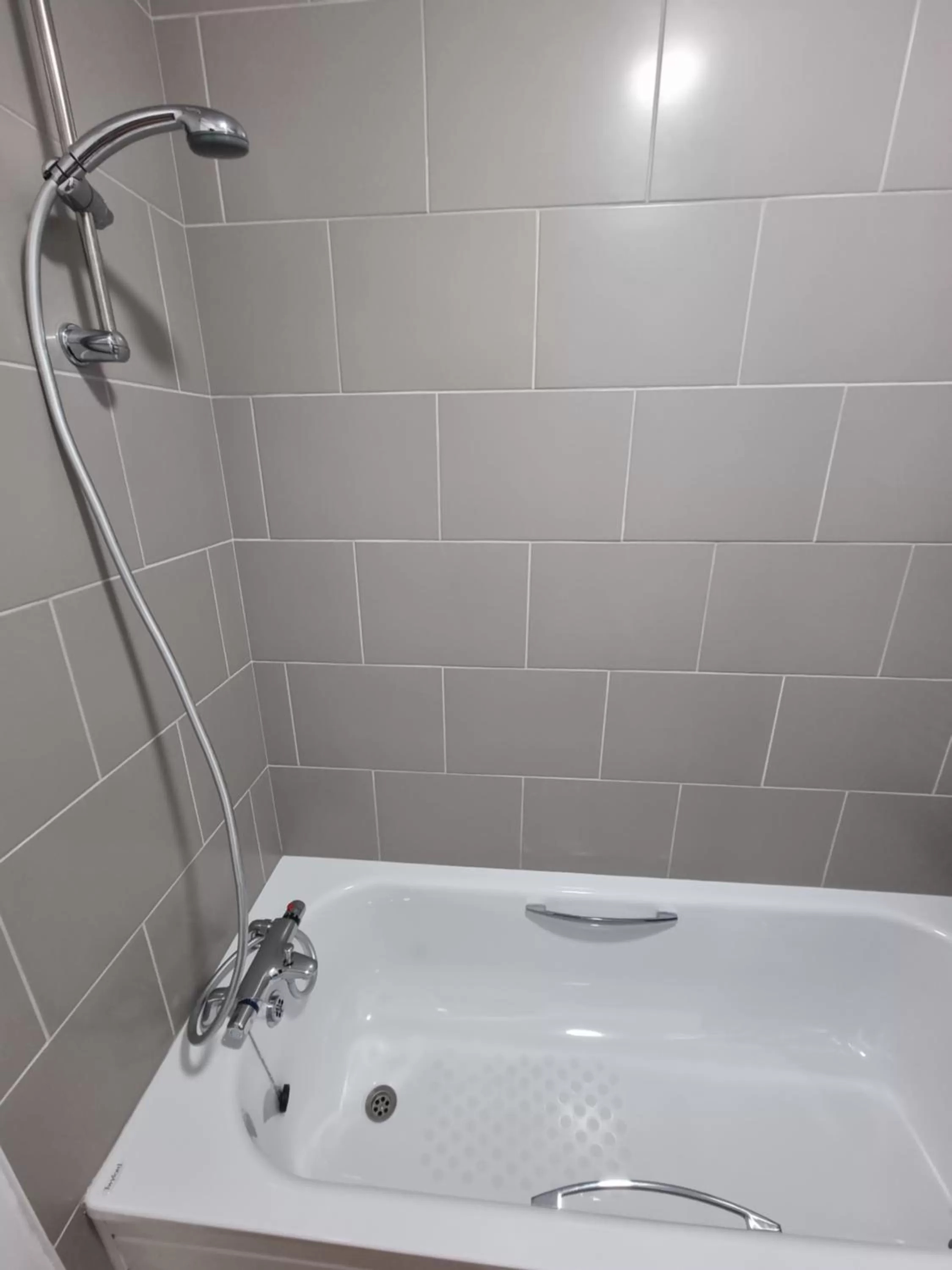 Shower, Bathroom in Langley House Hotel