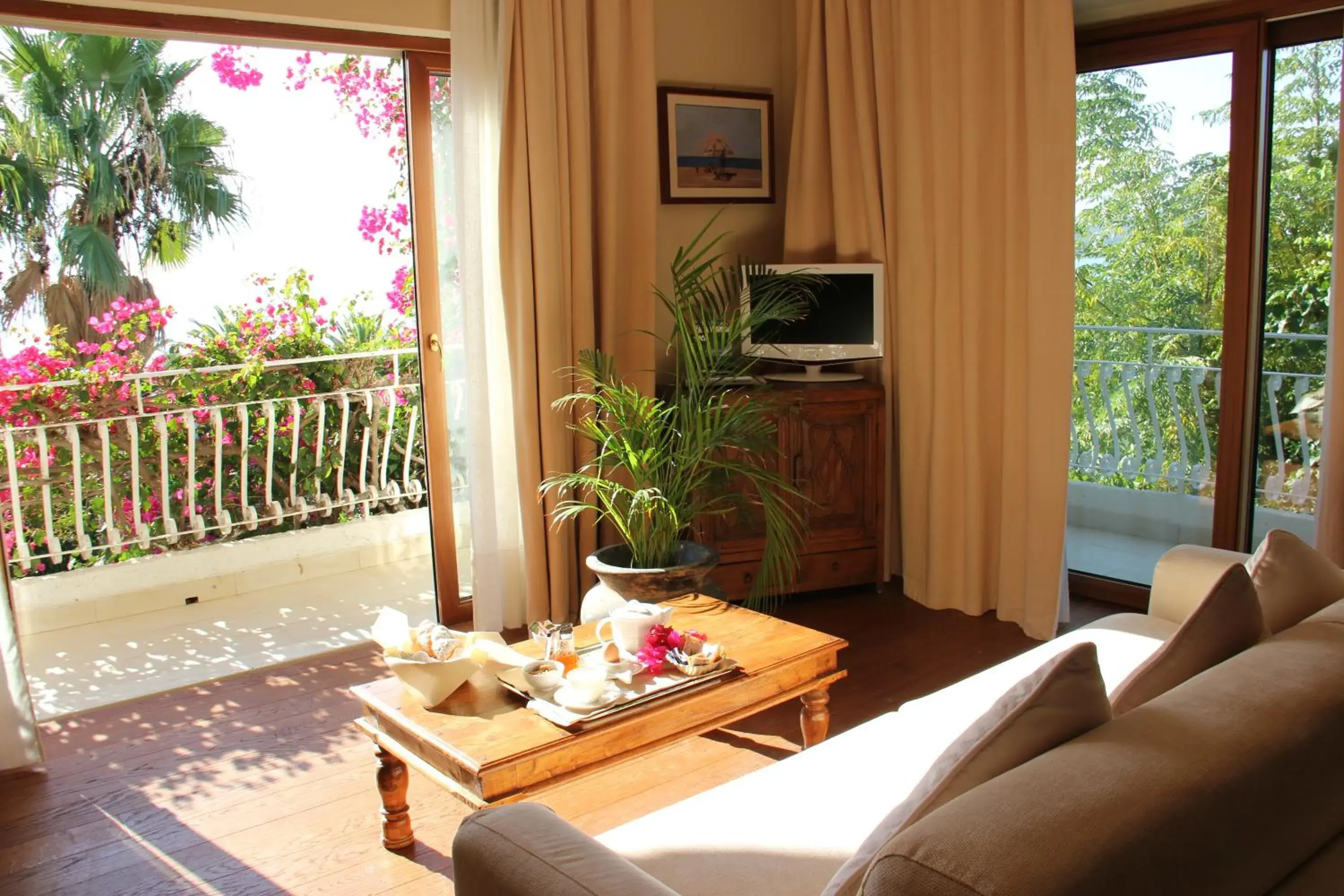 Living room in Hotel Simius Playa