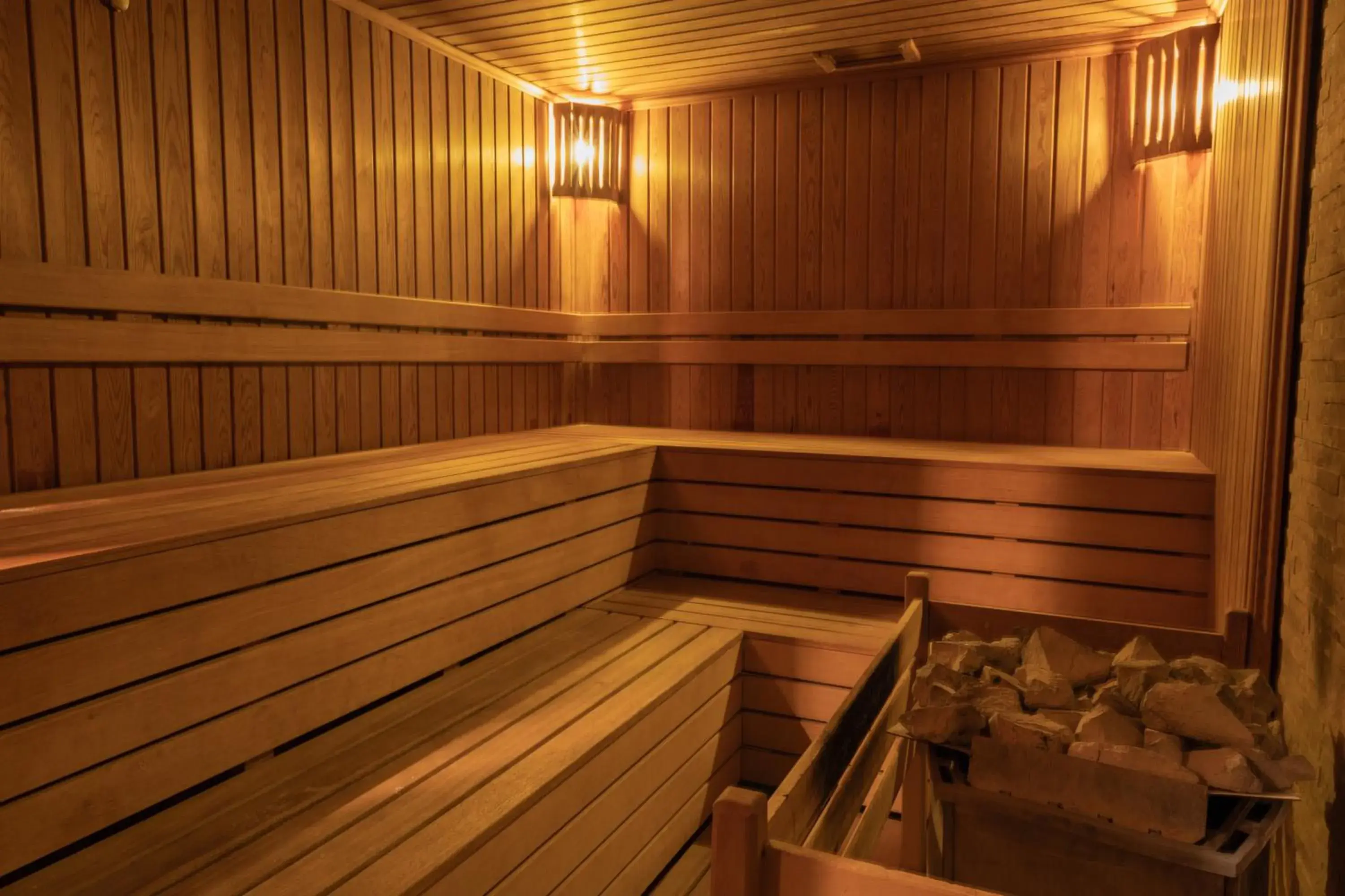 Sauna in Sueno Hotels Beach Side