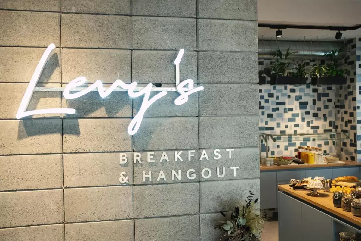 Breakfast, Property Logo/Sign in Levy's Rooms & Breakfast