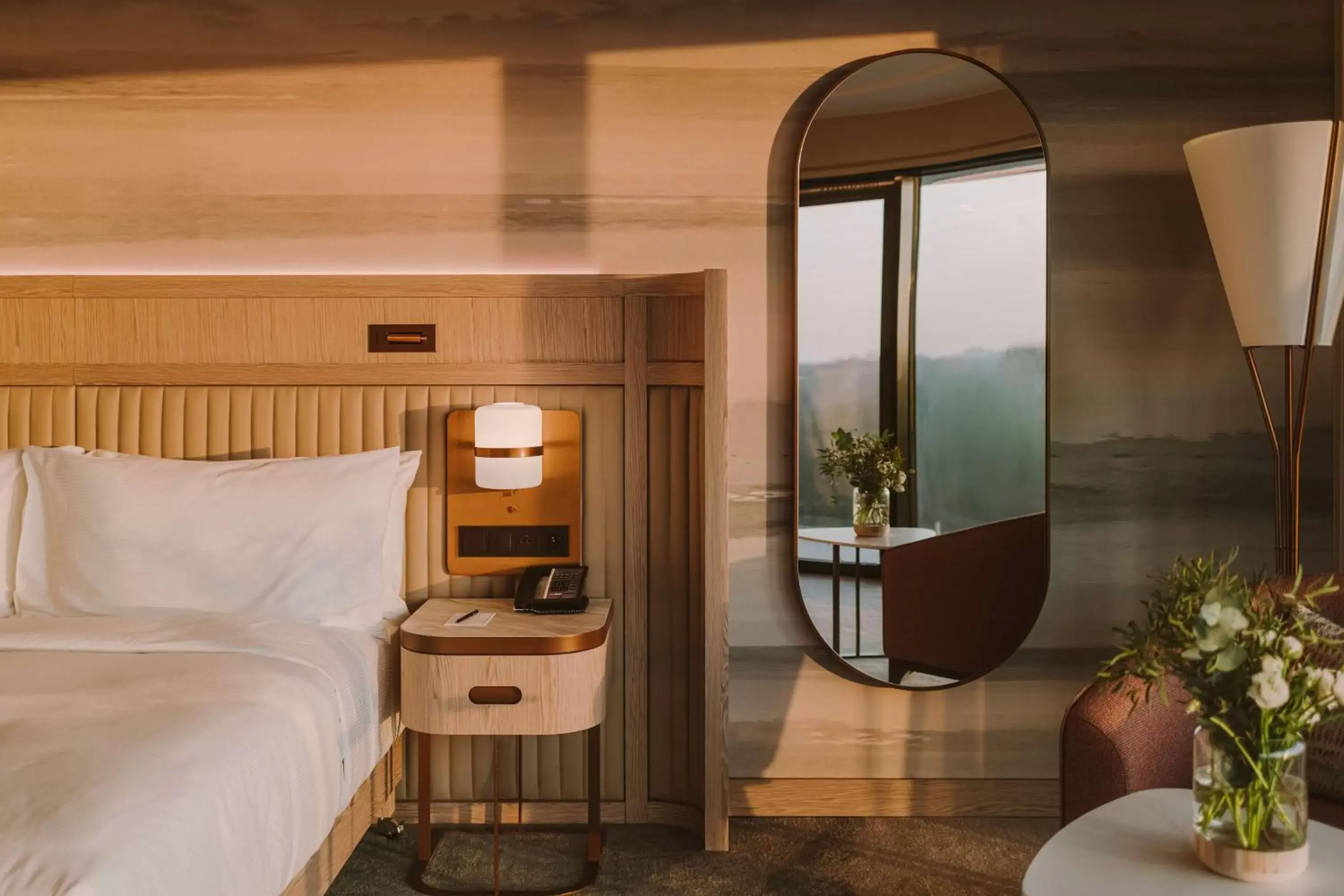 Bed in Hilton Swinoujscie Resort And Spa