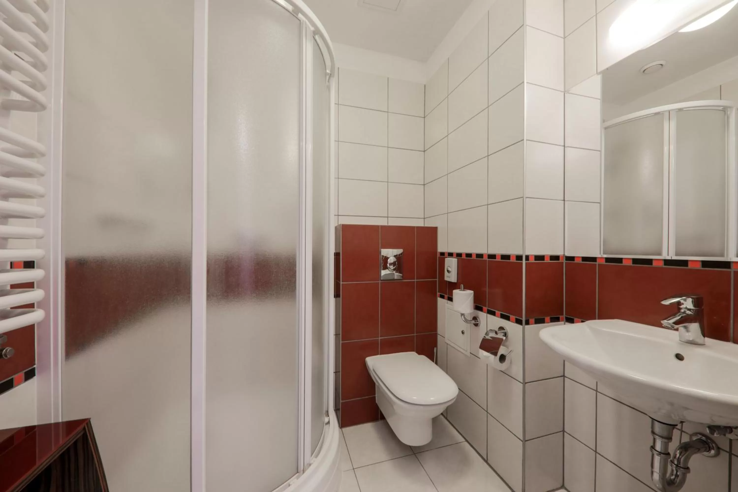 Bathroom in Hotel Borowiecki