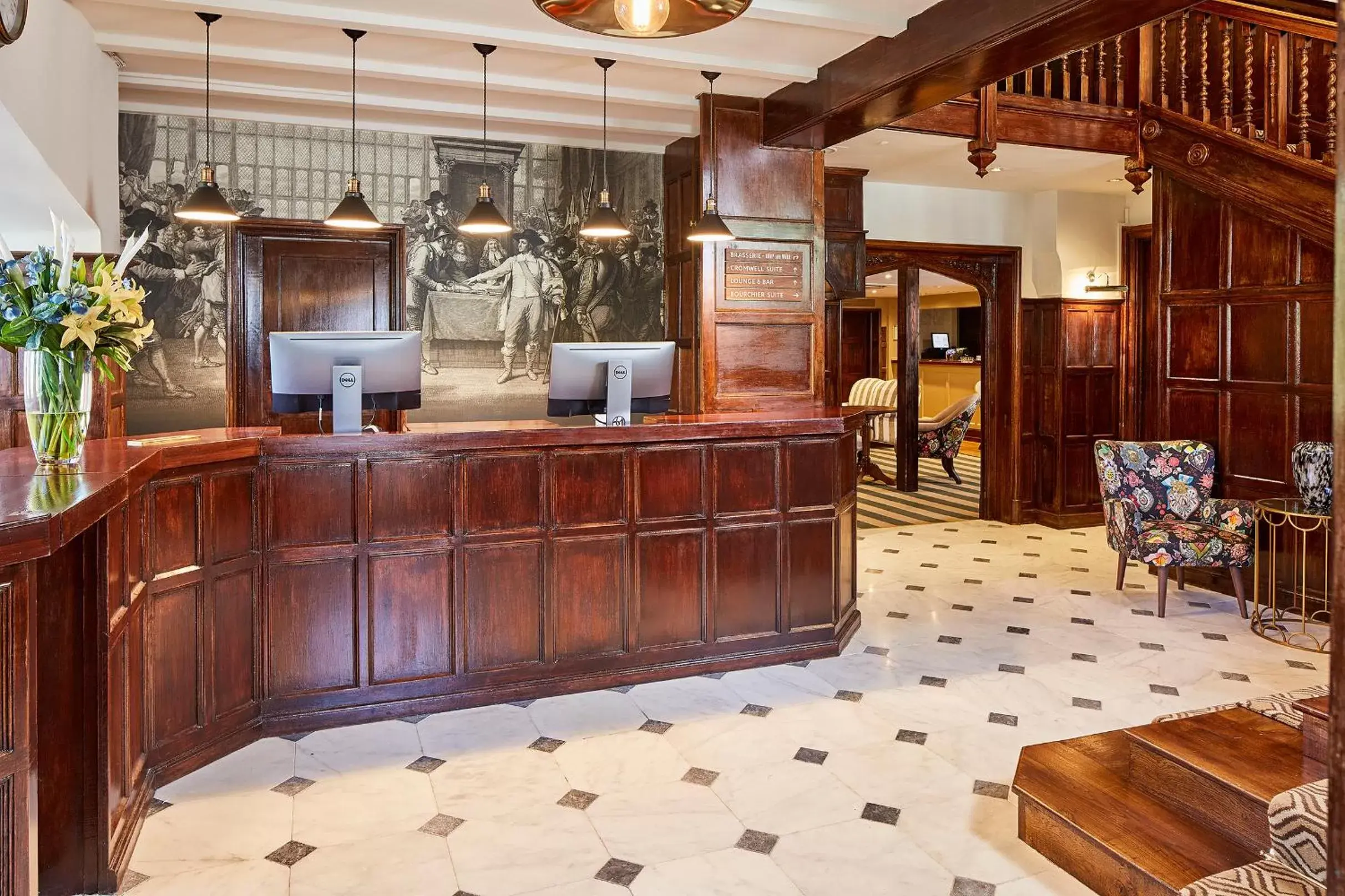 Lobby or reception, Lobby/Reception in Hotel Cromwell Stevenage