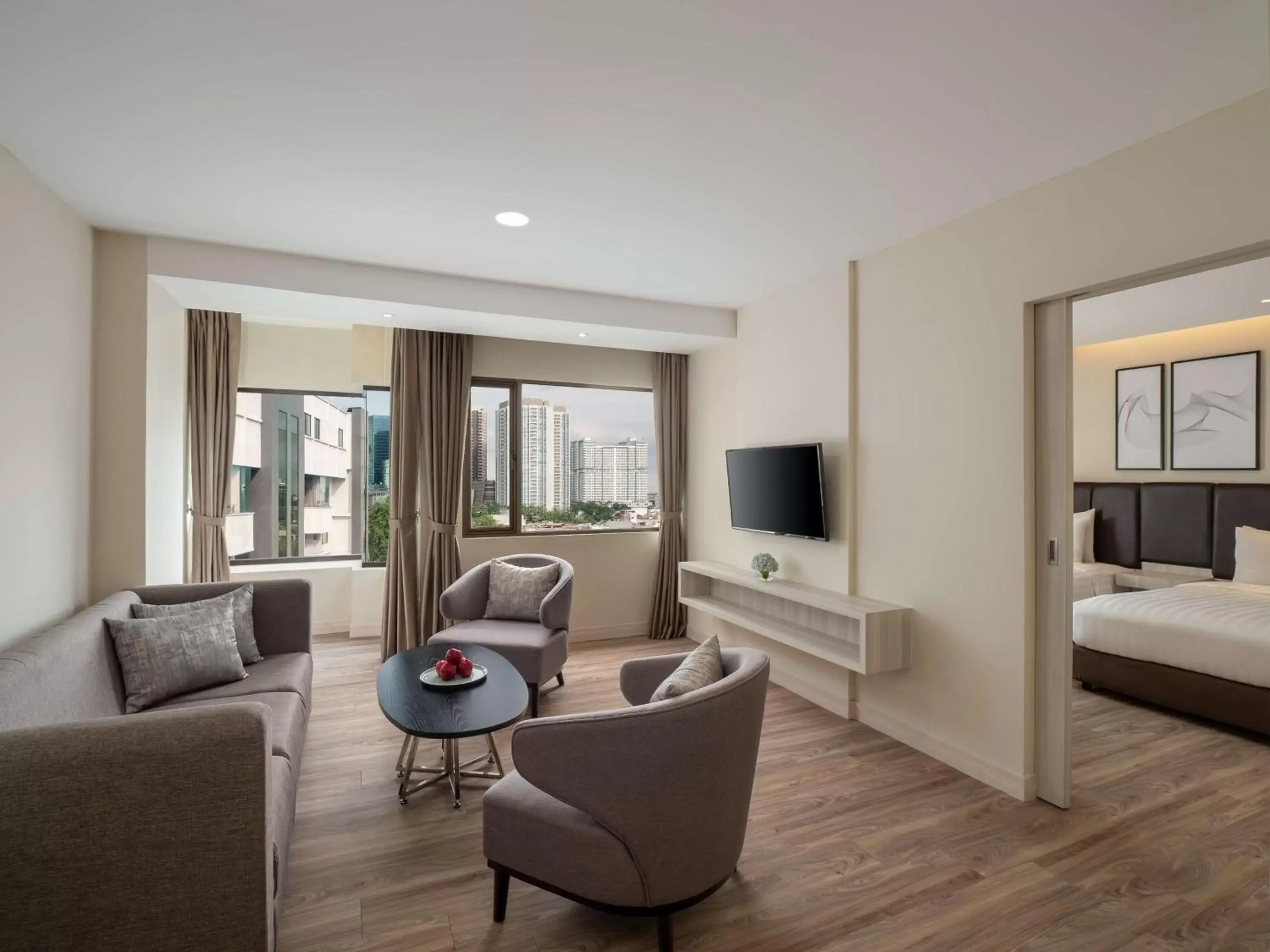 One-Bedroom Suite in AIHO Hotel Medan One-Bedroom Suite in AIHO Hotel Medan