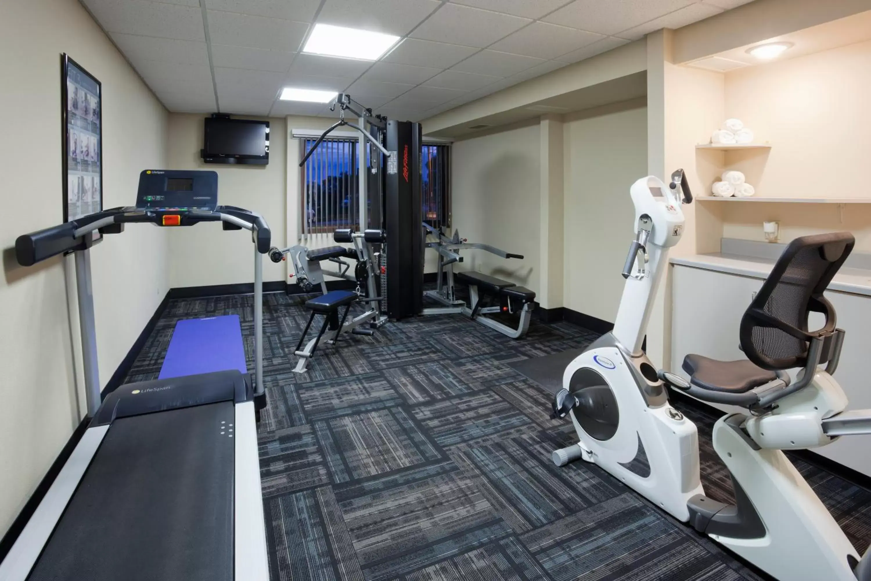 Fitness centre/facilities, Fitness Center/Facilities in Carrollton Hotel