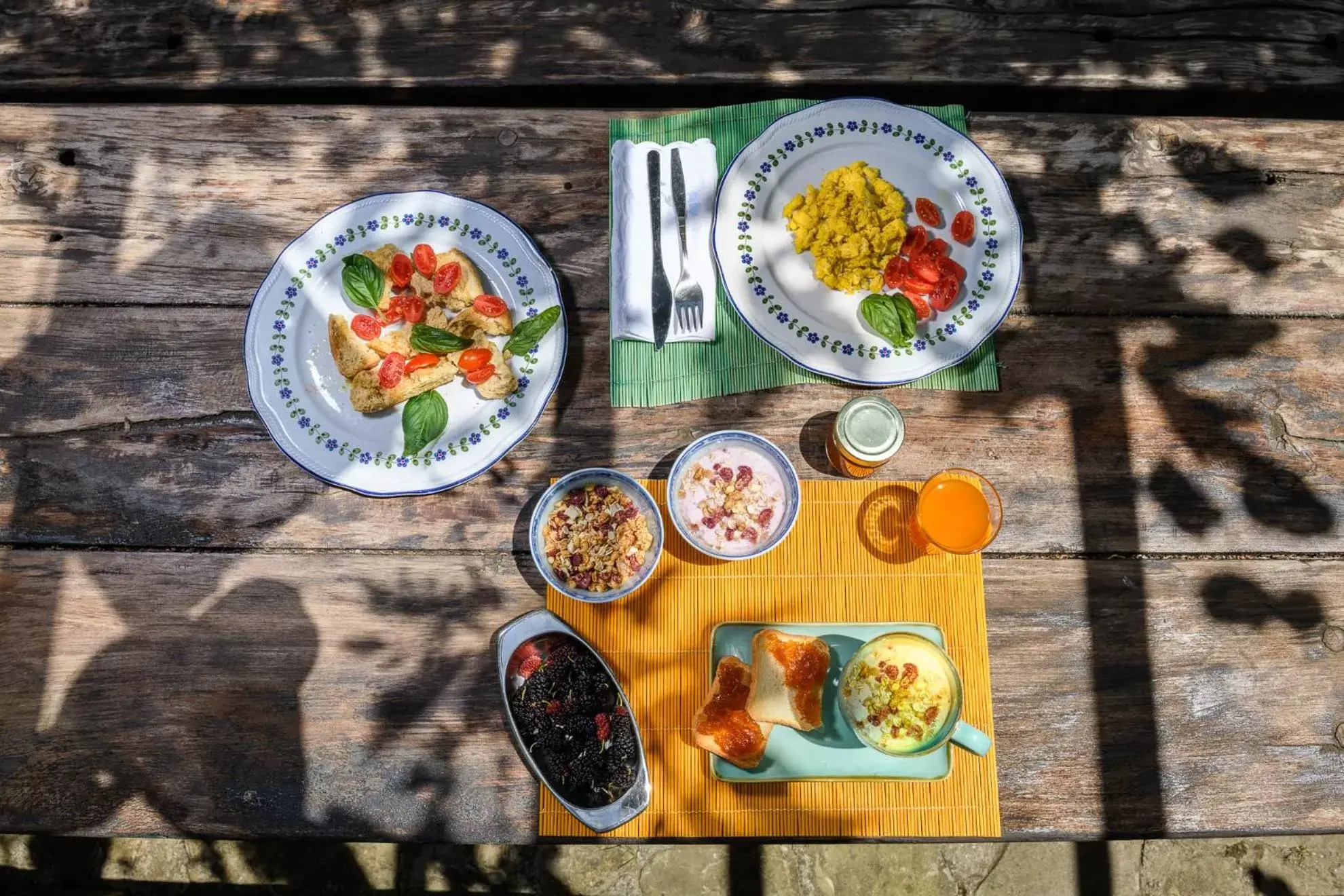 Food close-up in B&B Albachiara Casa di Campagna