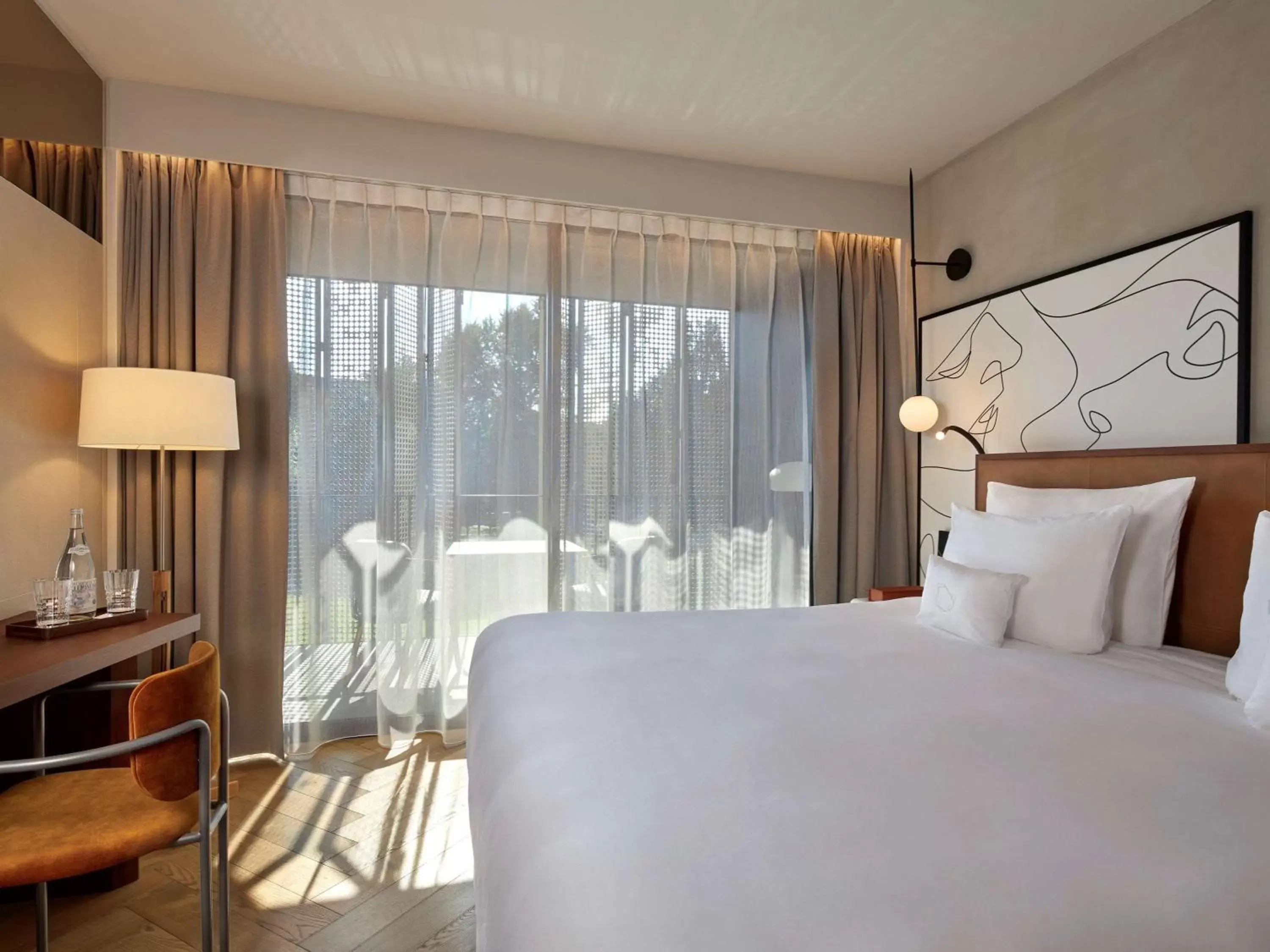 Photo of the whole room, Bed in L'Esquisse Hotel & Spa Colmar - Mgallery