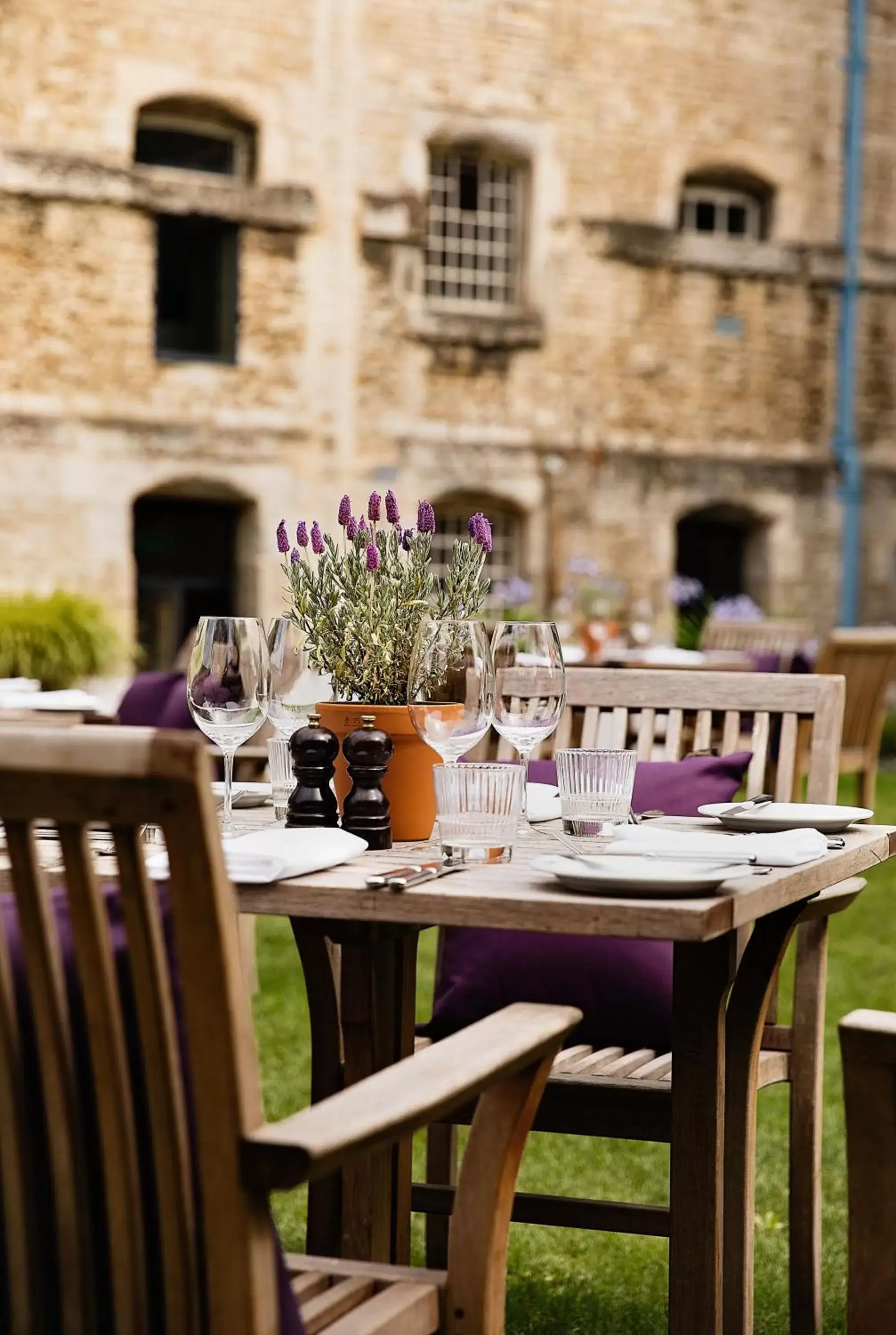 Garden, Restaurant/Places to Eat in Malmaison Oxford