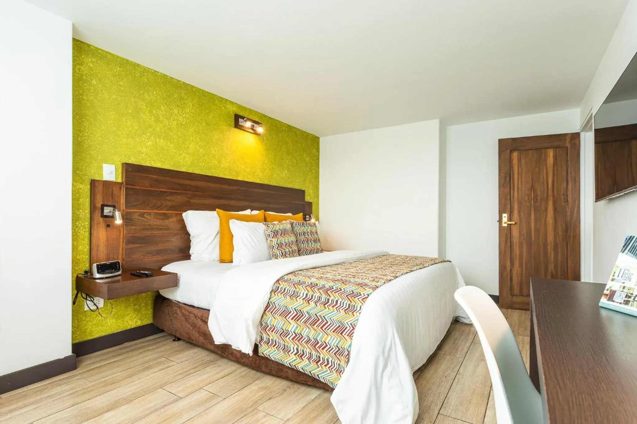 Bed in Hotel Carretero