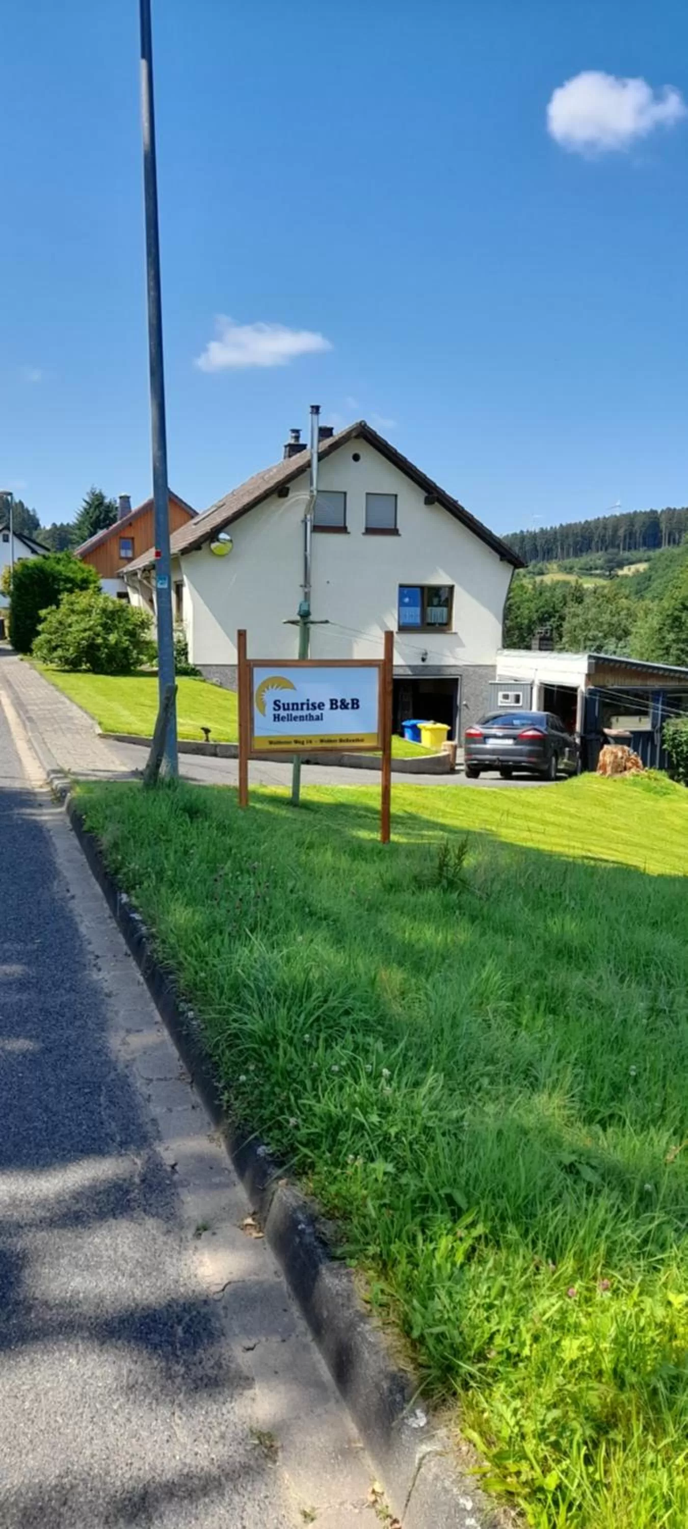 Property building in Sunrise B&B Hellenthal