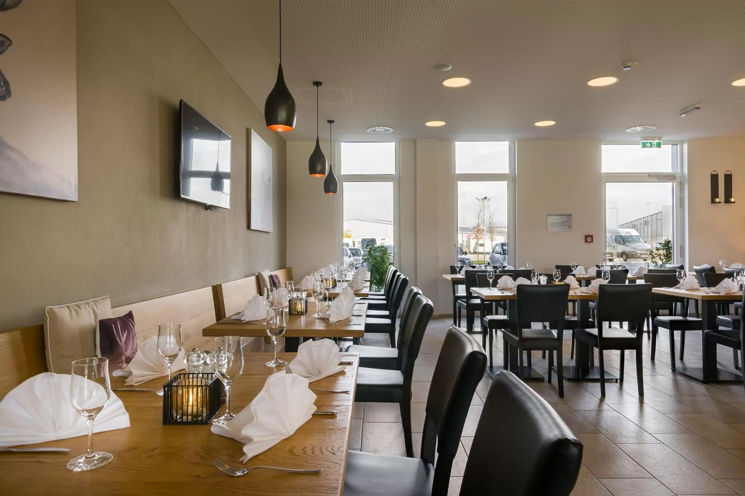 Meals, Restaurant/Places to Eat in Atomis Hotel Dachau Munich