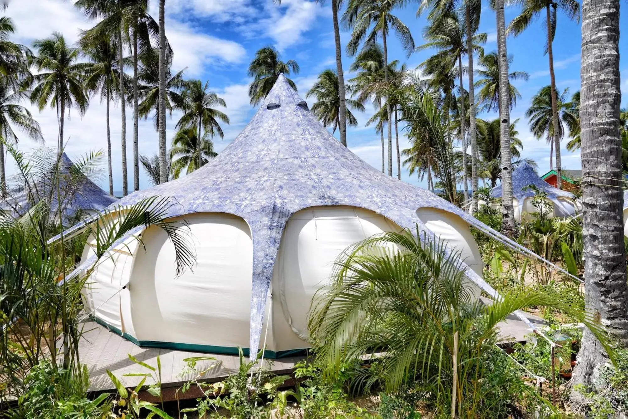 Property building in Nacpan Beach Glamping Managed by H Hospitality Group Property building in Nacpan Beach Glamping Managed by H Hospitality Group