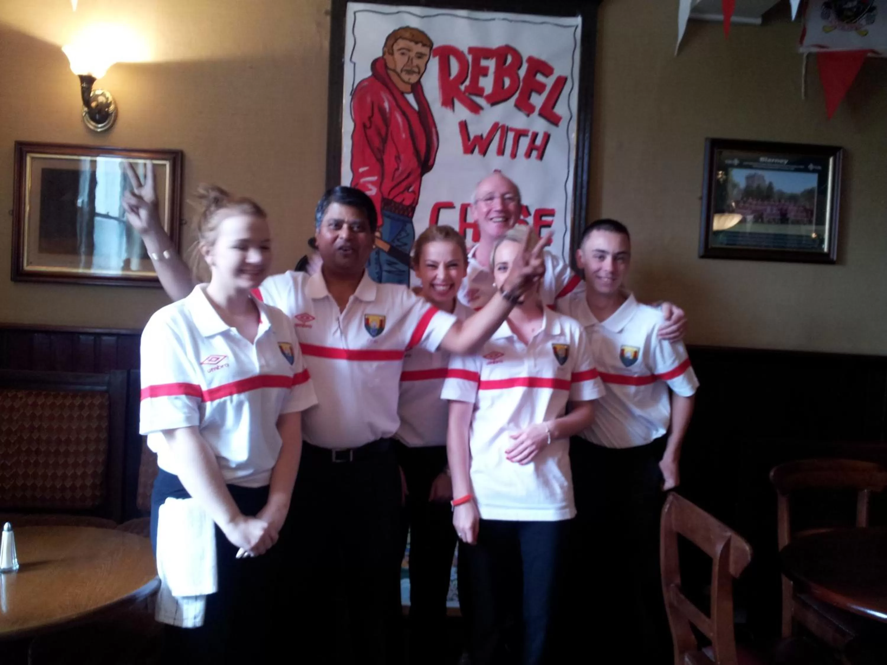 People in Blarney Castle Hotel