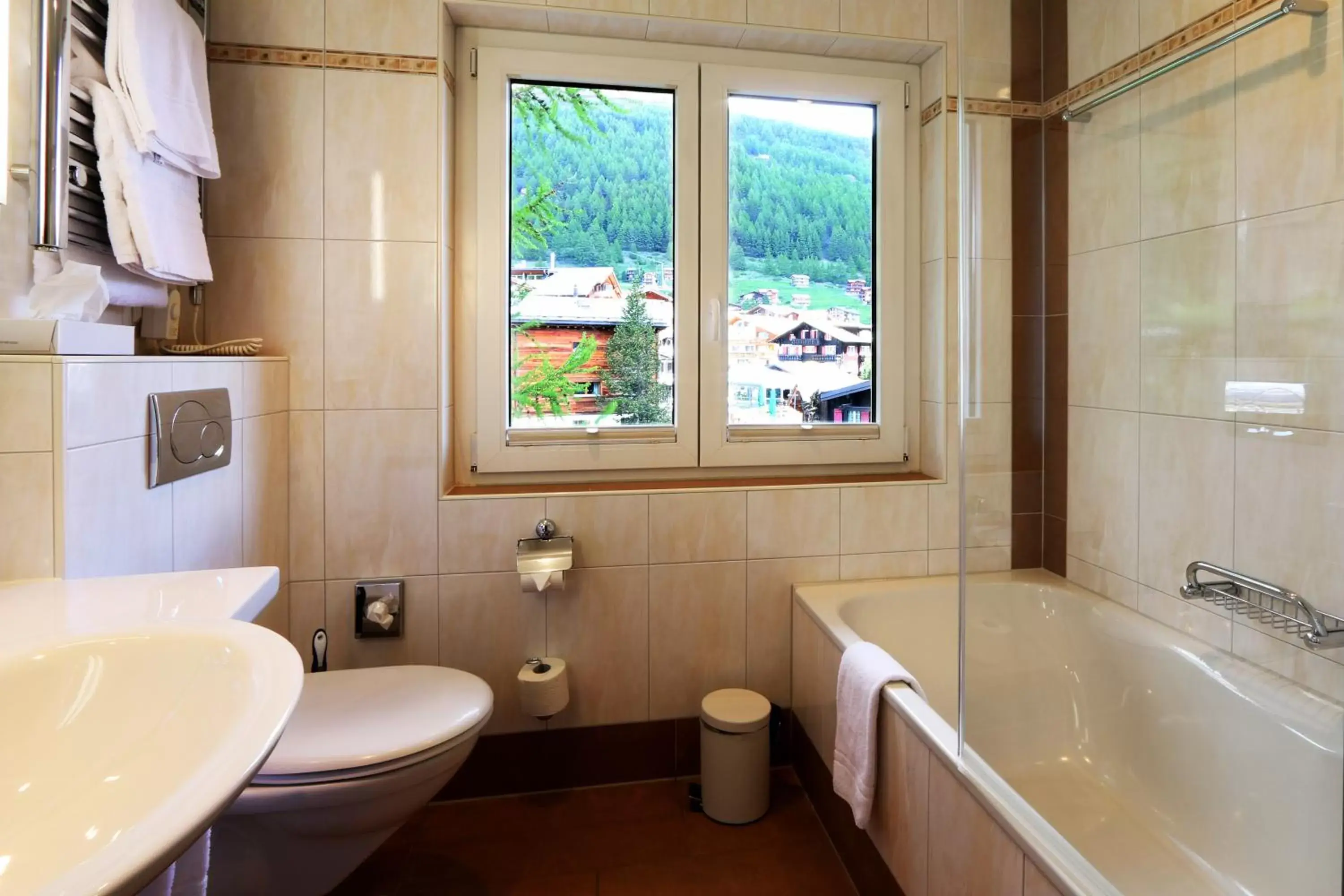 Bathroom in Amber Ski-in/out Hotel & Spa