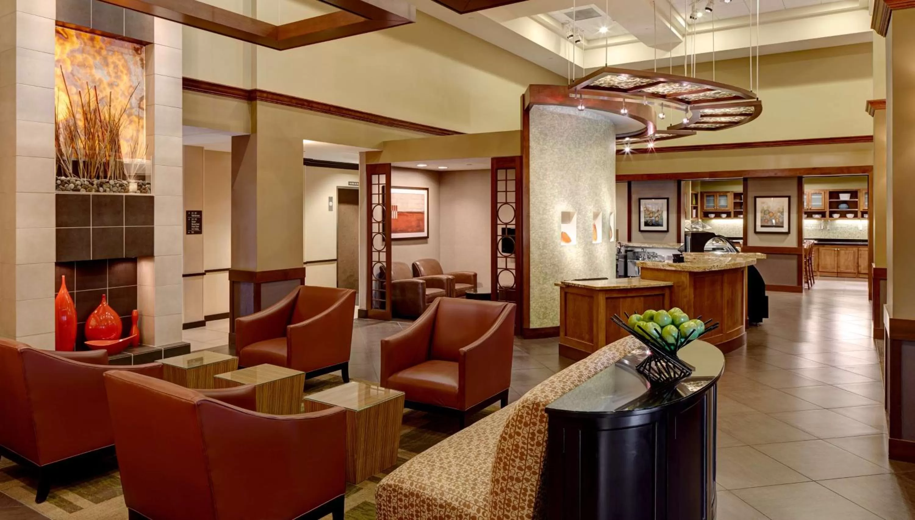 Lobby or reception in Hyatt Place Raleigh Durham Airport