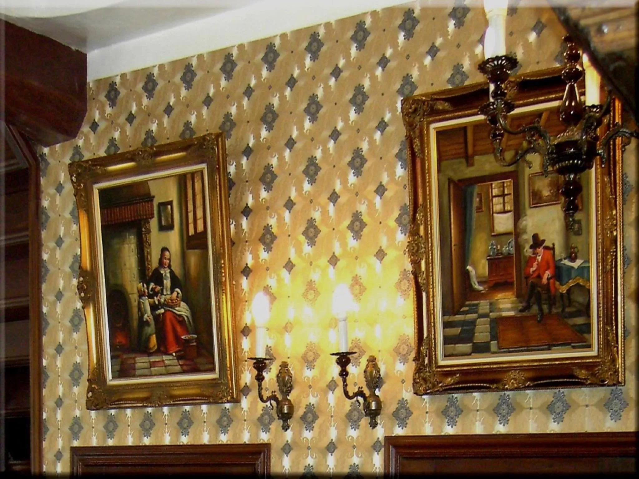 Decorative detail in Hotel Graf Rolshausen