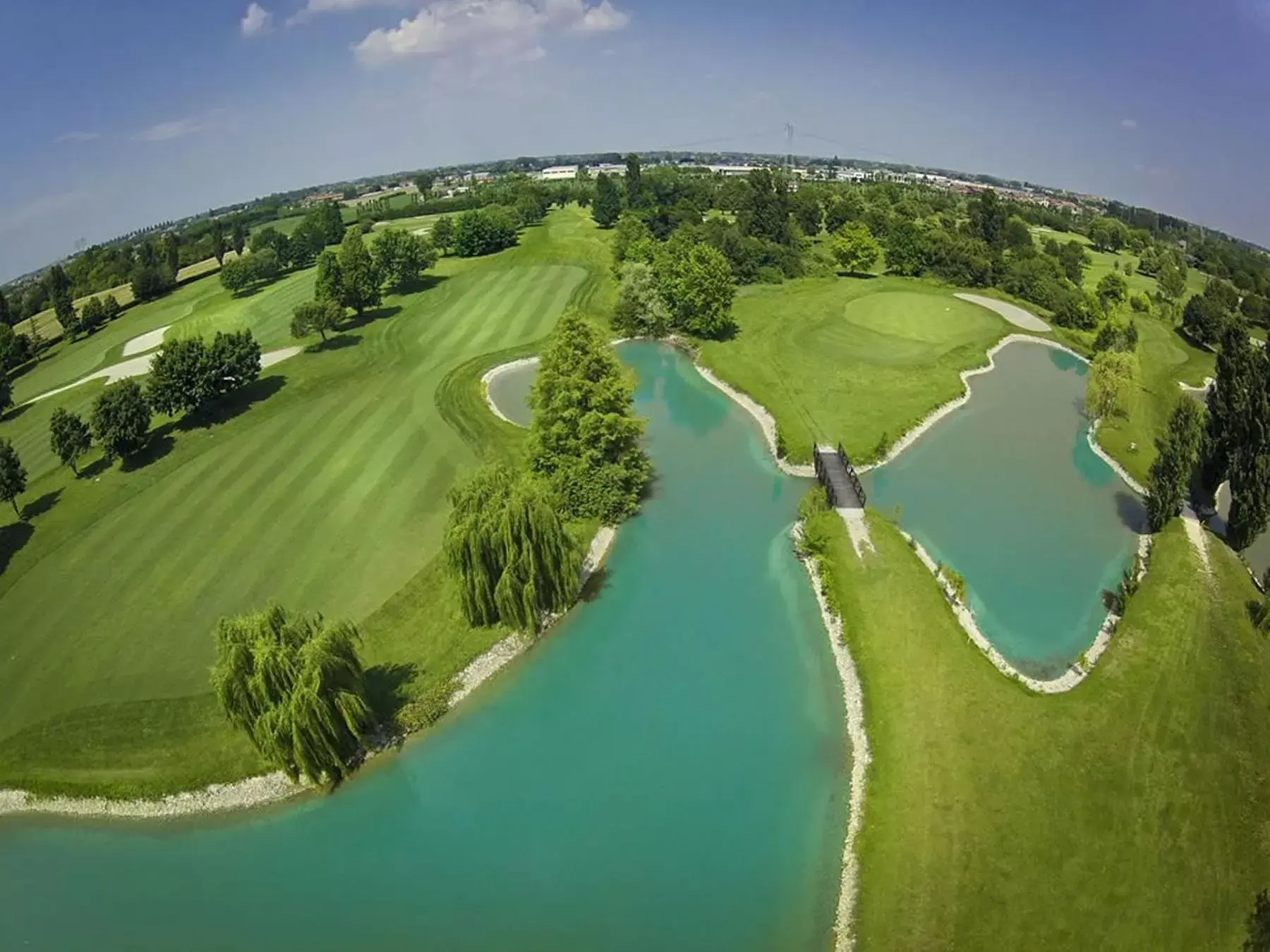 Nearby landmark, Bird's-eye View in Hotel Piroga Padova