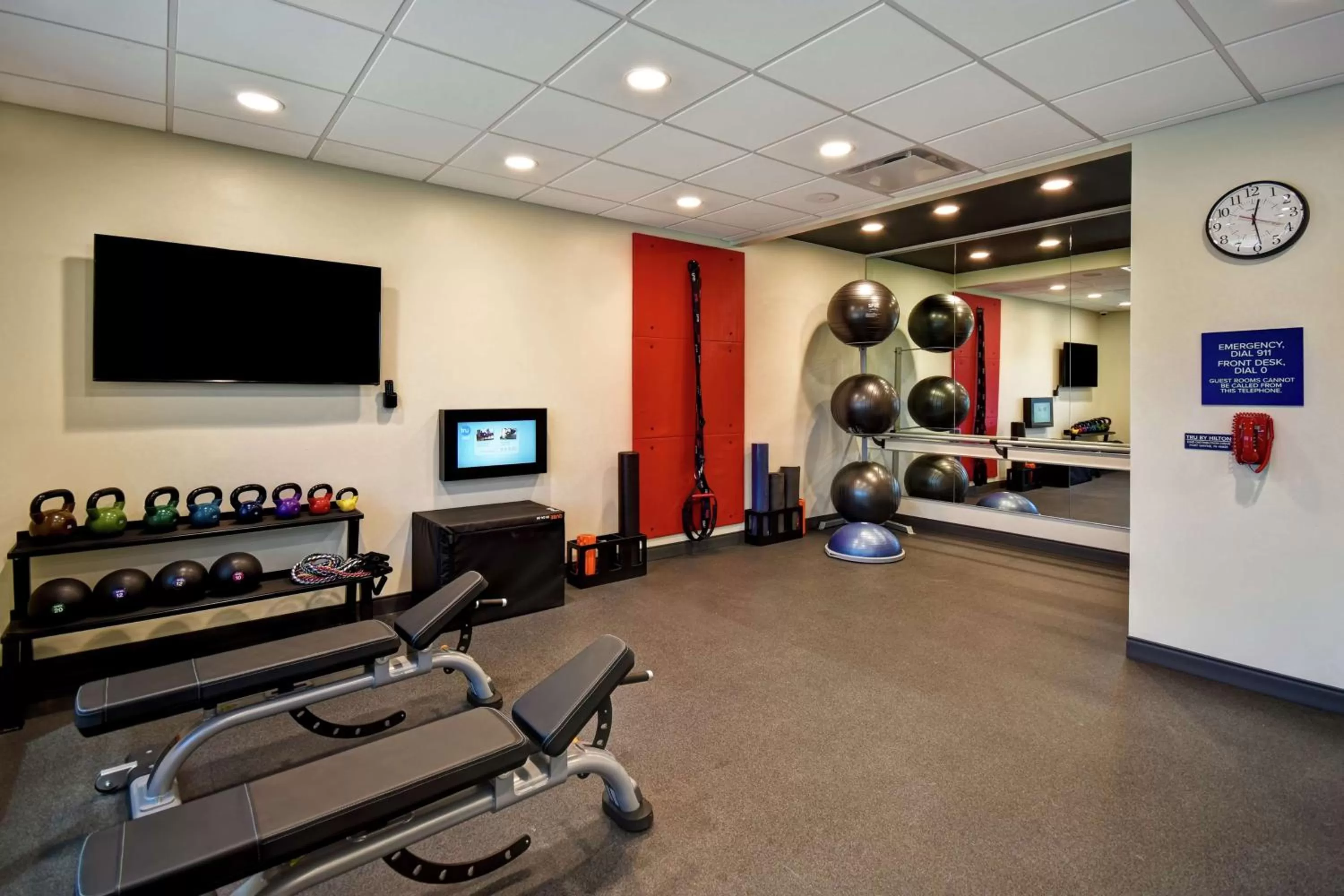 Fitness centre/facilities in Tru By Hilton Fort Wayne