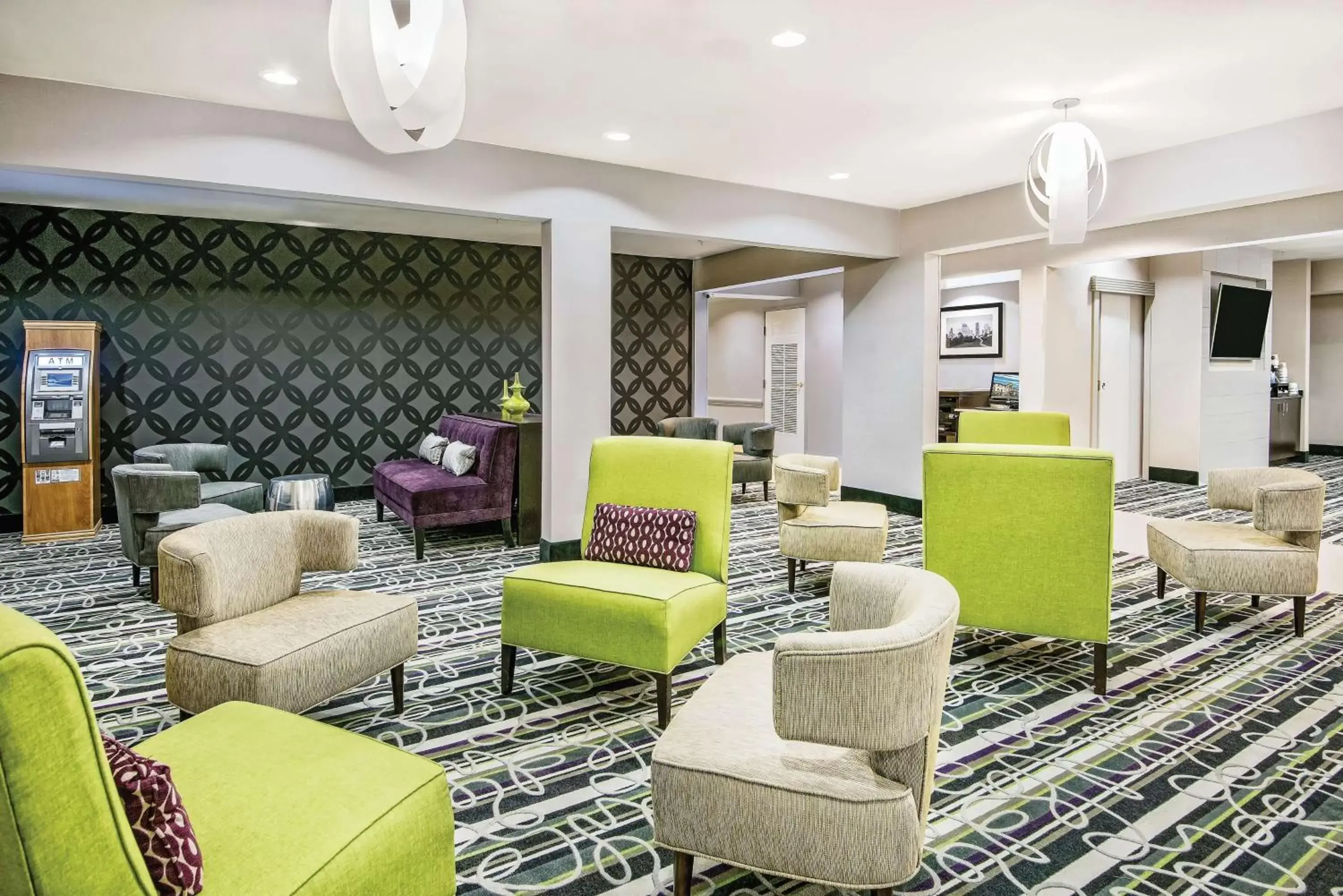 Lobby or reception in La Quinta by Wyndham Houston North-Spring