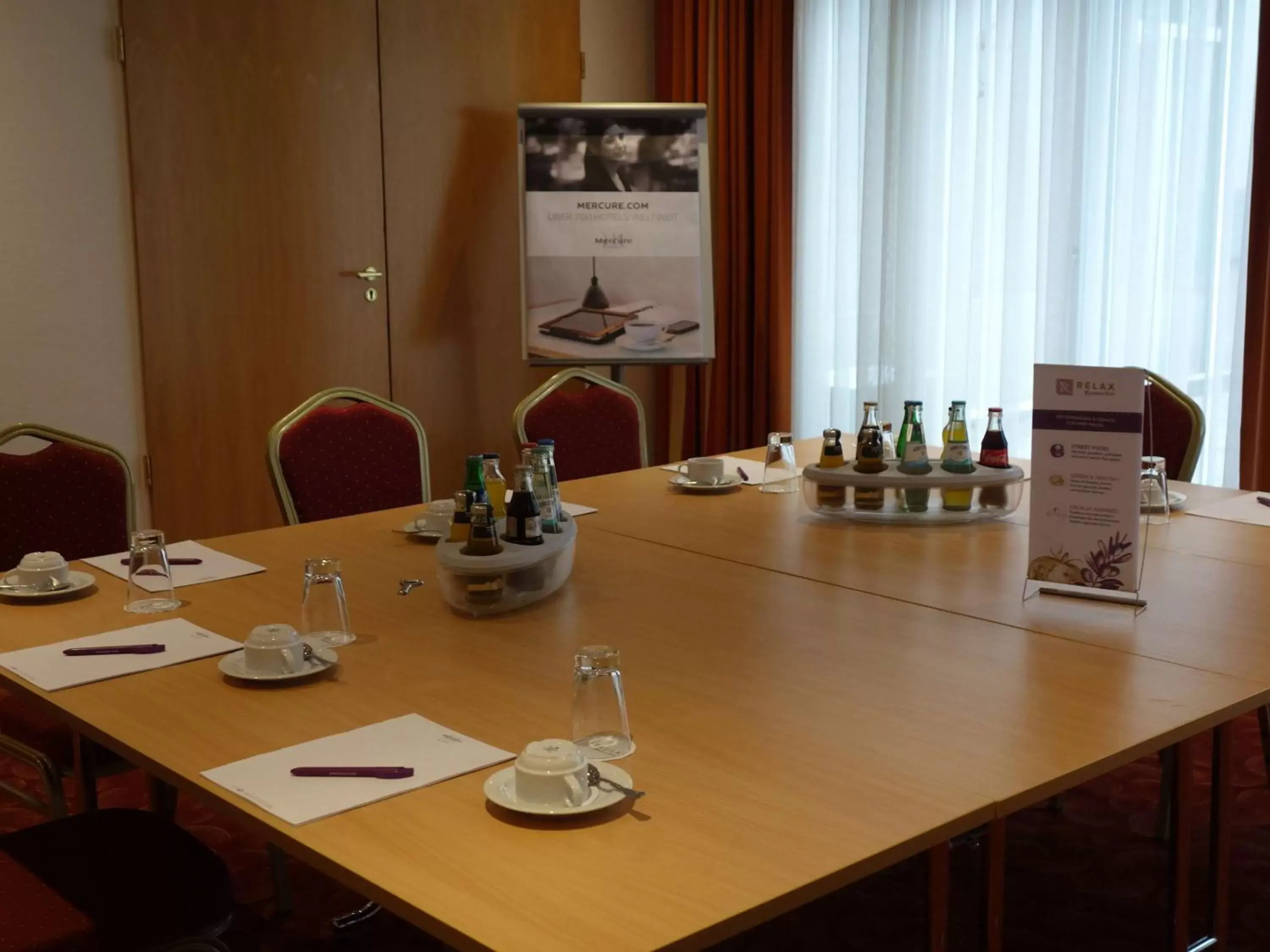 On site in Mercure Hotel Plaza Magdeburg