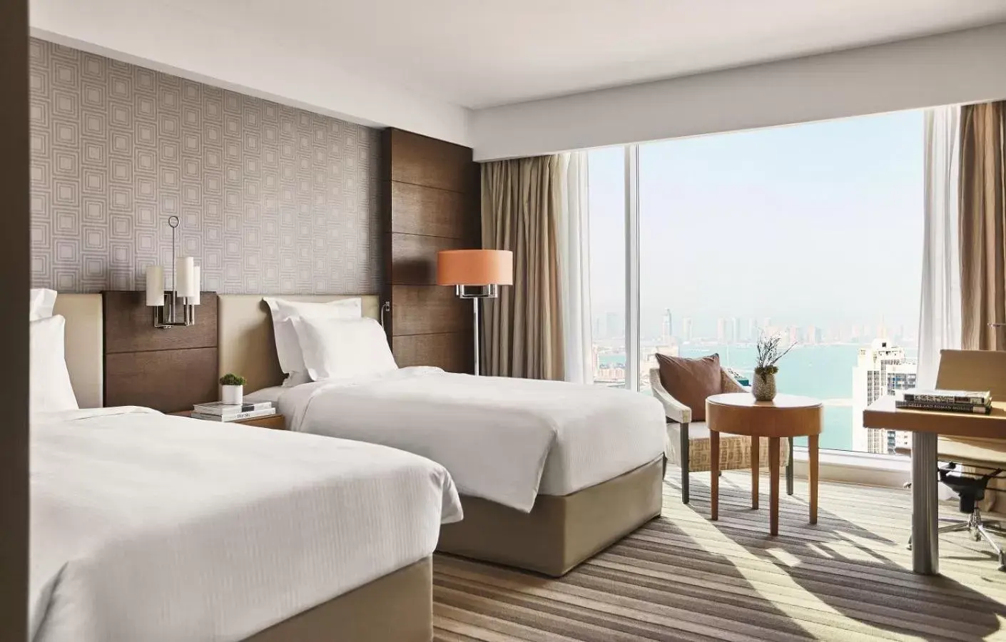 Bed in Pullman Doha West Bay