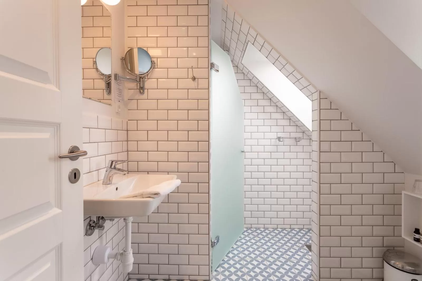 Bathroom in Rødvig Kro og Badehotel