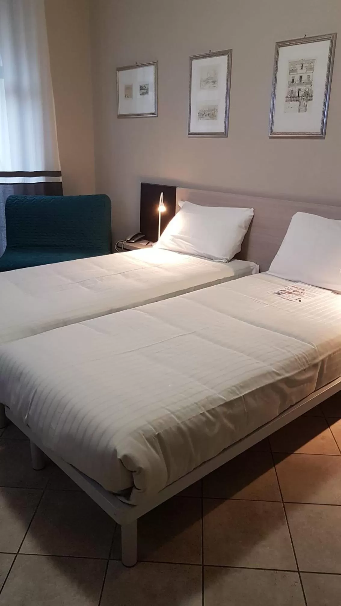 Bed in Hotel Gran Torino