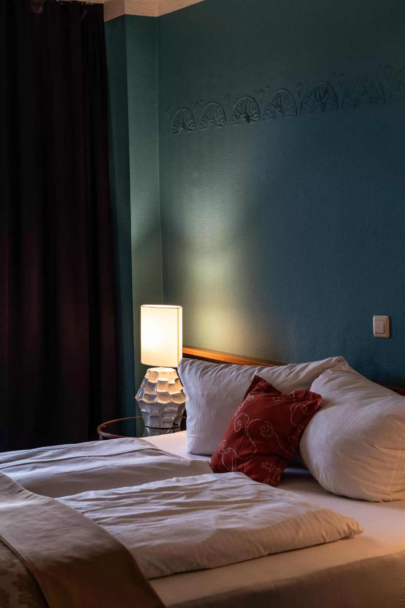 Bed in Boutique Hotel Rothenburger Hof