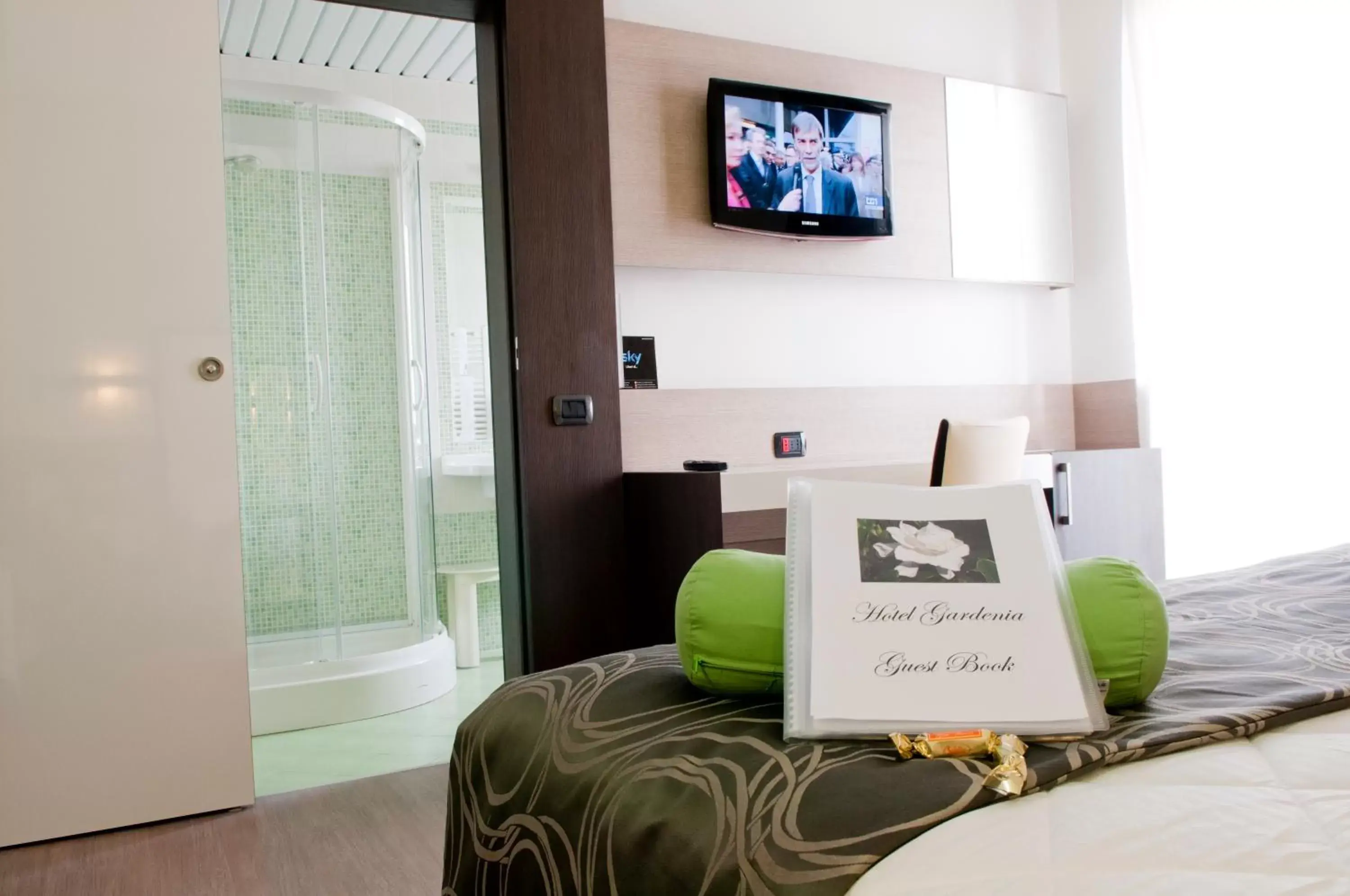 TV and multimedia, TV/Entertainment Center in Hotel Gardenia