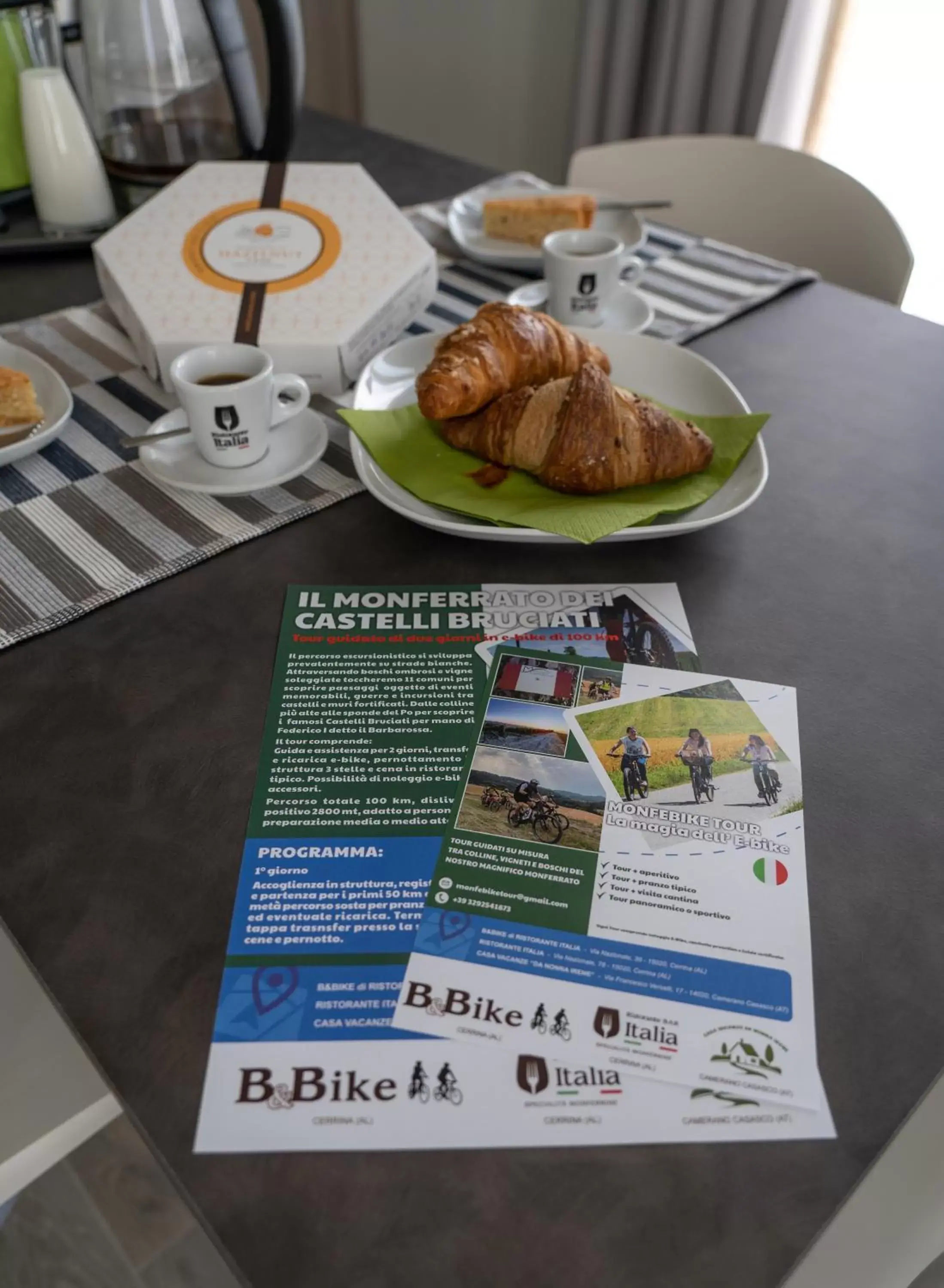 Breakfast in B & Bike di Ristorante Italia