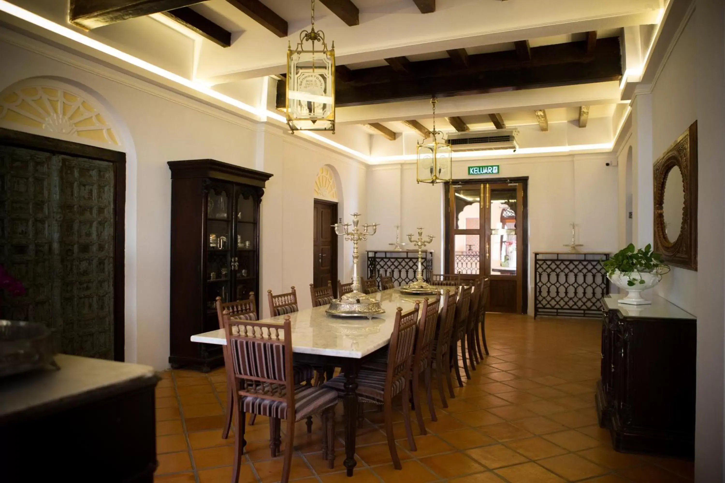 Dining area, Restaurant/Places to Eat in Jawi Peranakan Mansion