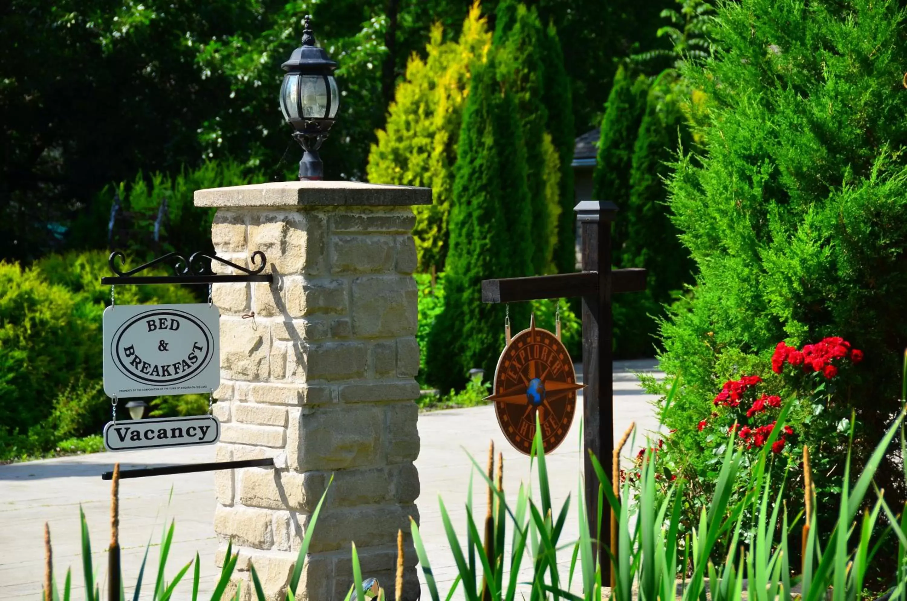 Property logo or sign in Explorer House Bed & Breakfast