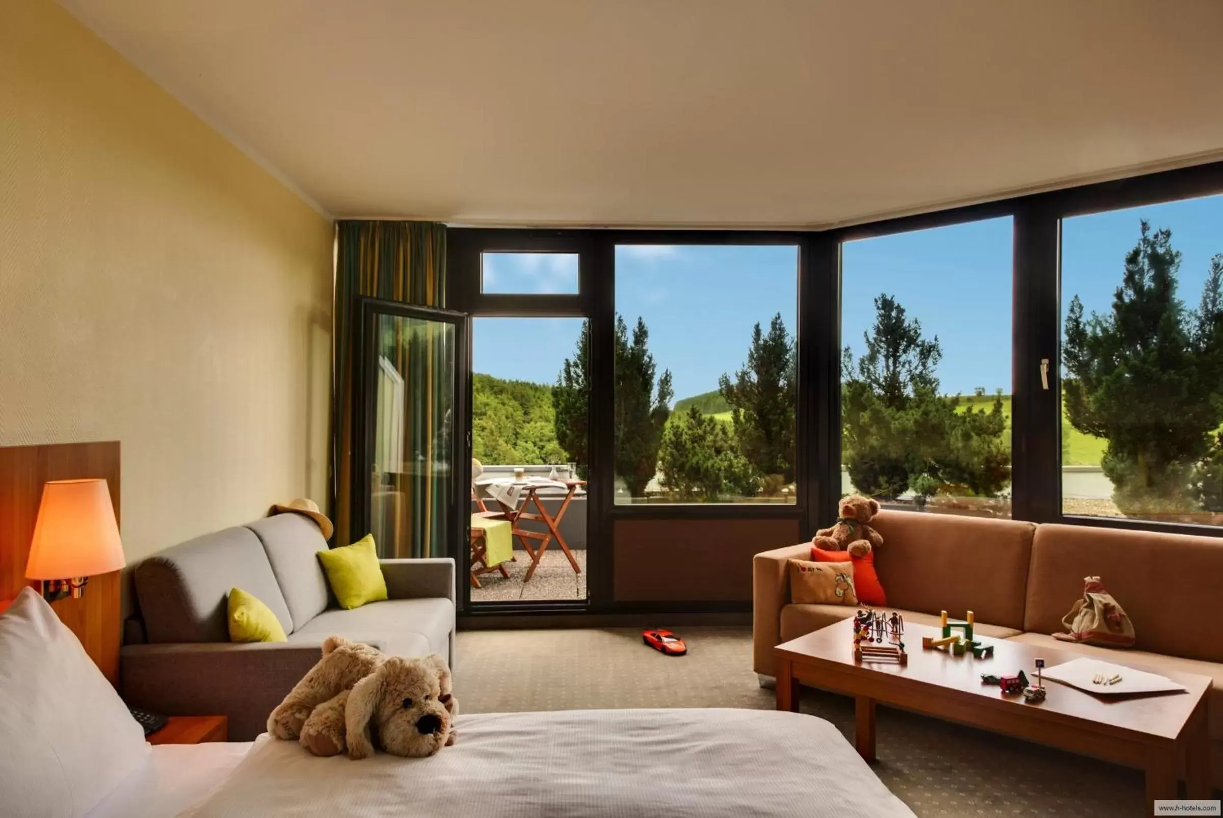 Photo of the whole room, Bed in H+ Hotel Willingen Photo of the whole room, Bed in H+ Hotel Willingen