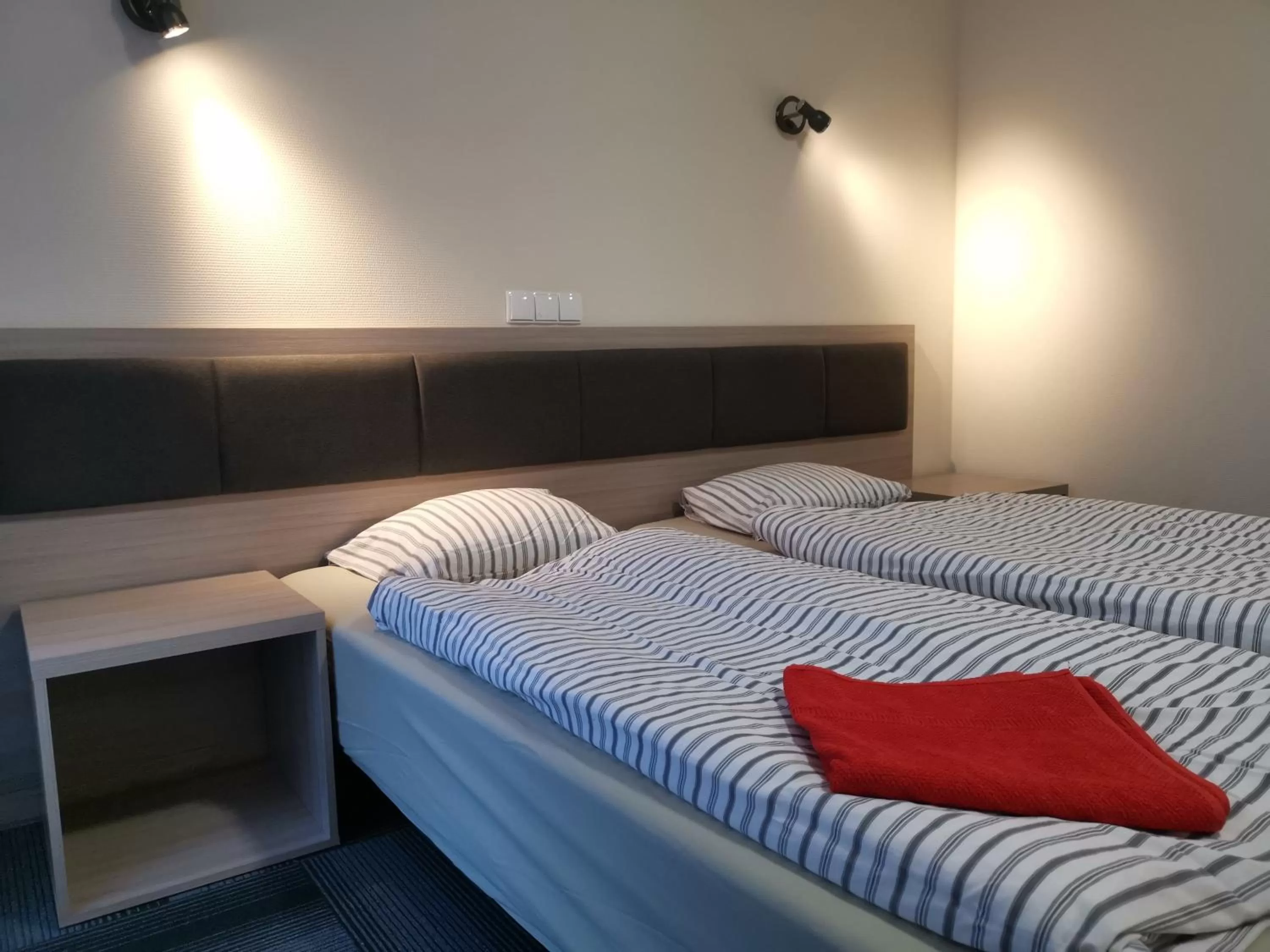 Bedroom, Bed in dask resort