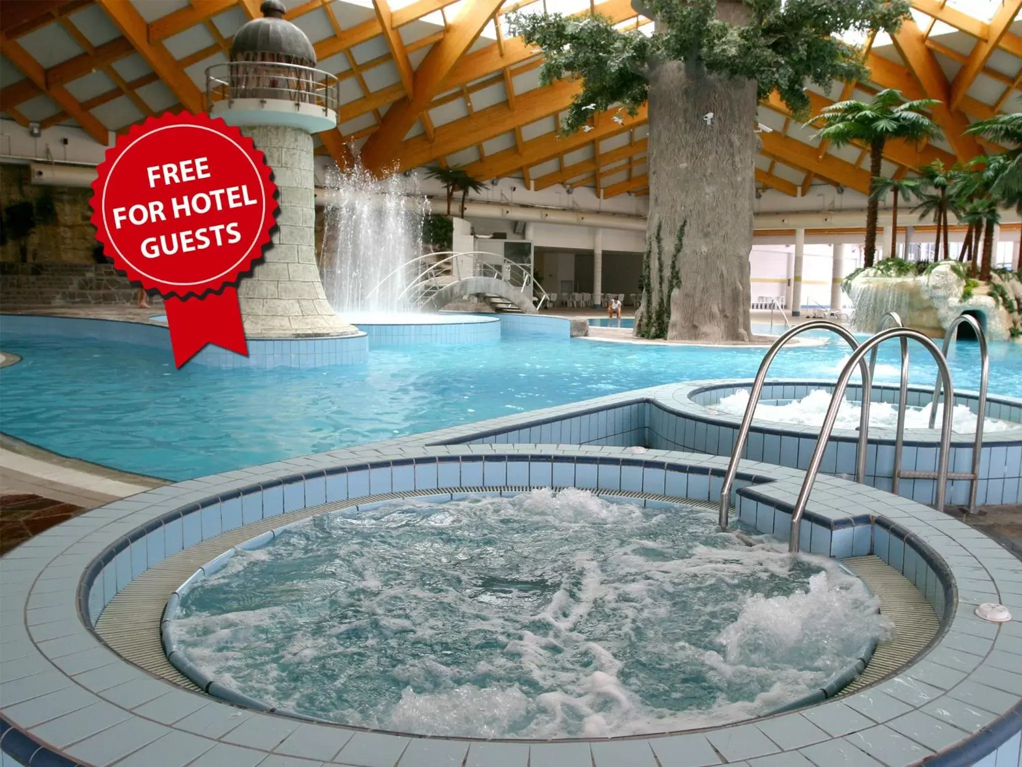 Hot Tub, Swimming Pool in Hotel Hills Sarajevo Congress & Thermal Spa Resort