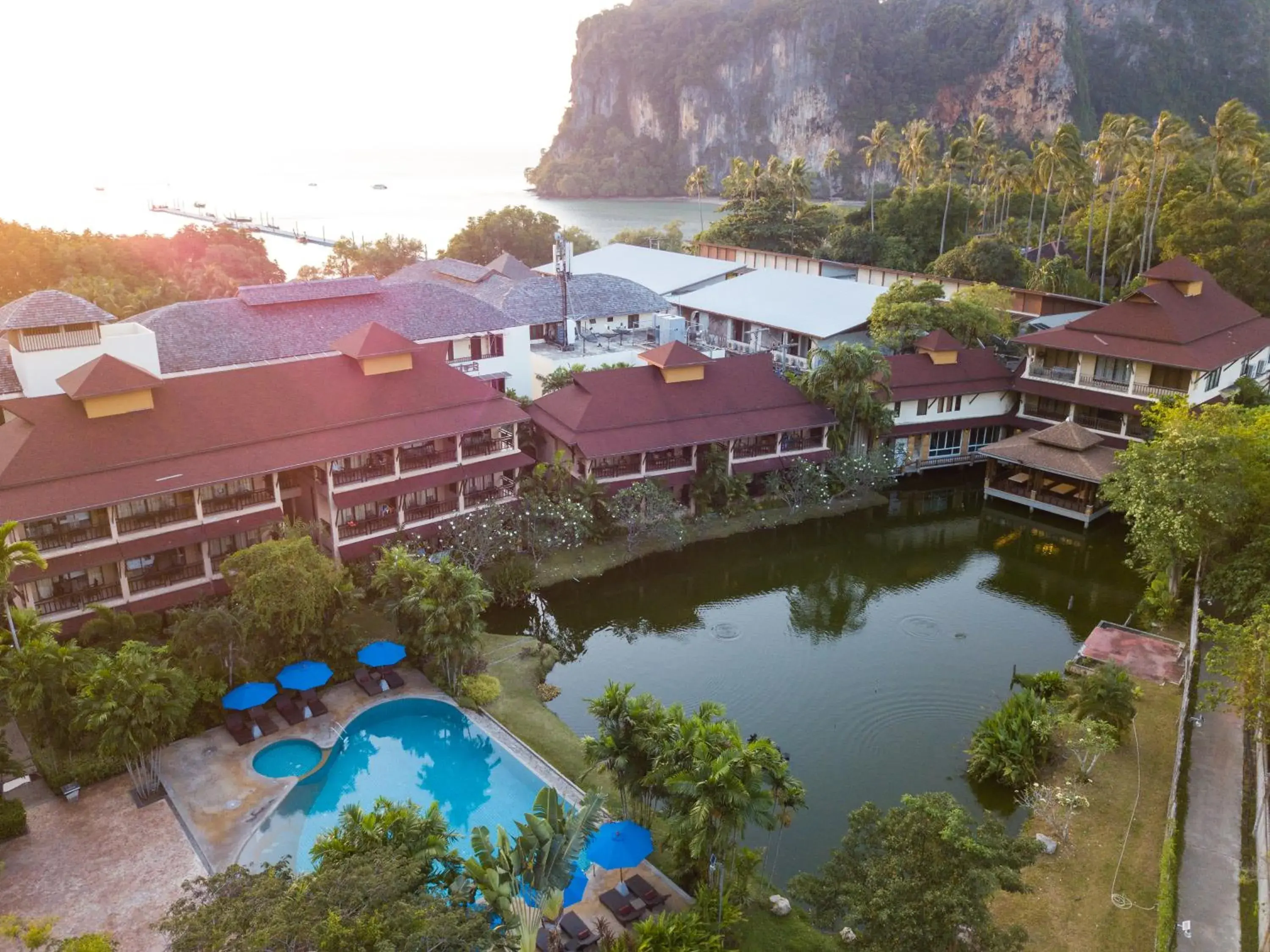 Bird's eye view, Pool View in Railay Princess Resort & Spa-SHA Extra Plus
