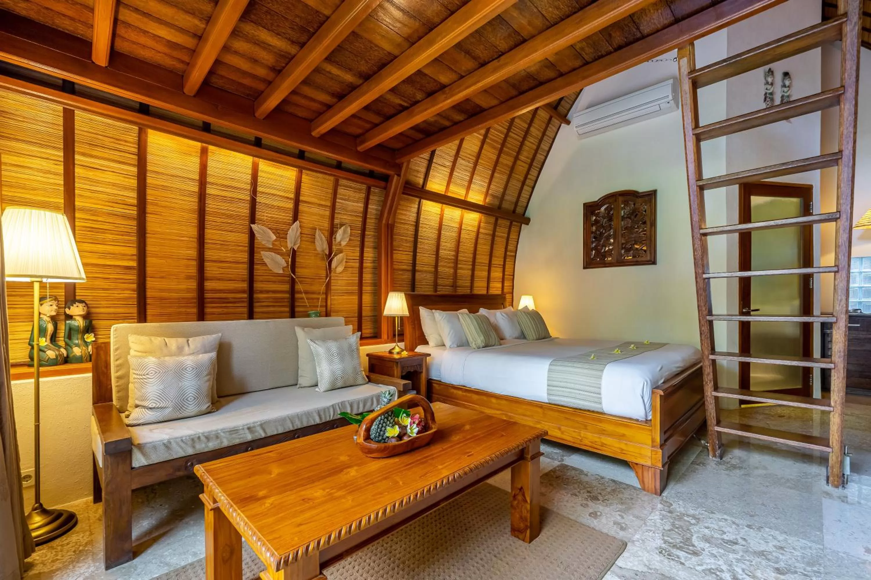 Bed in Klumpu Bali Resort