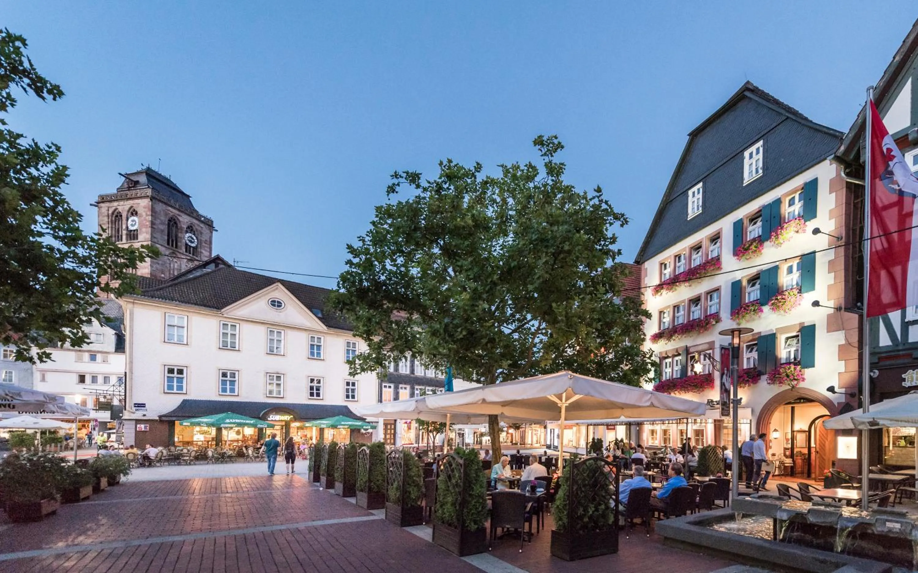 Balcony/Terrace in derSTERN Hersfeld