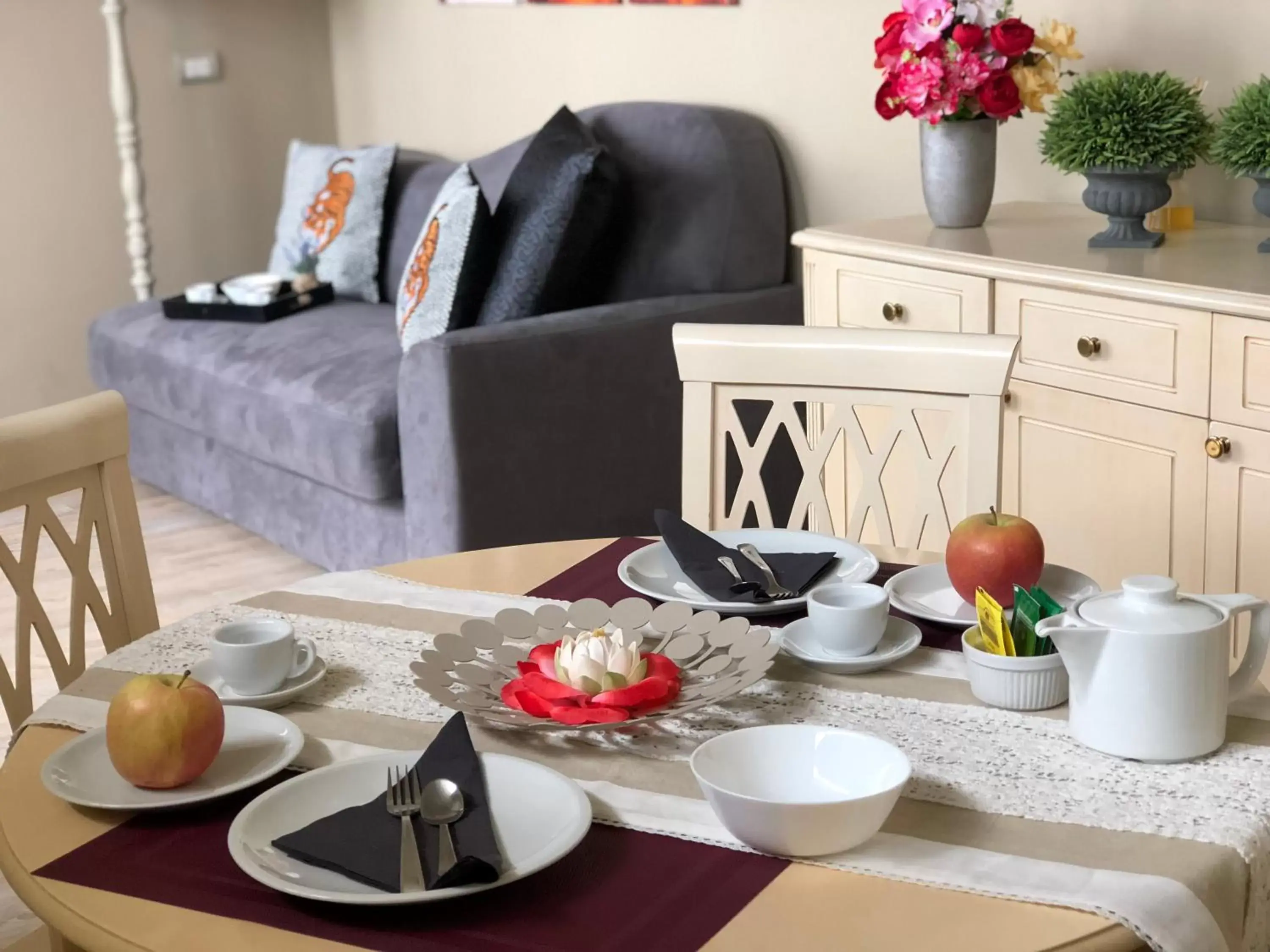 Dining area in Baba Residences