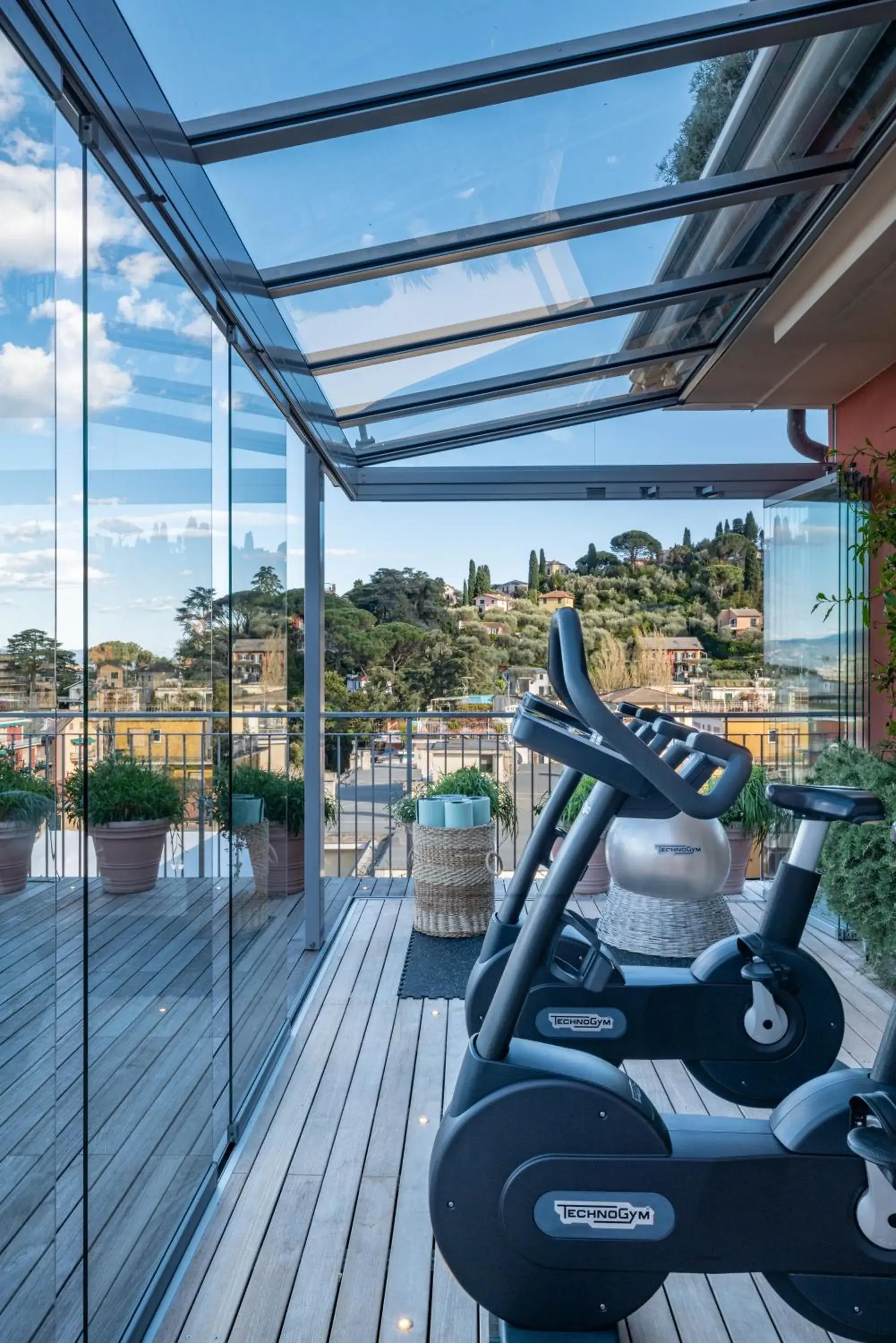 Fitness centre/facilities in Albergo Minerva