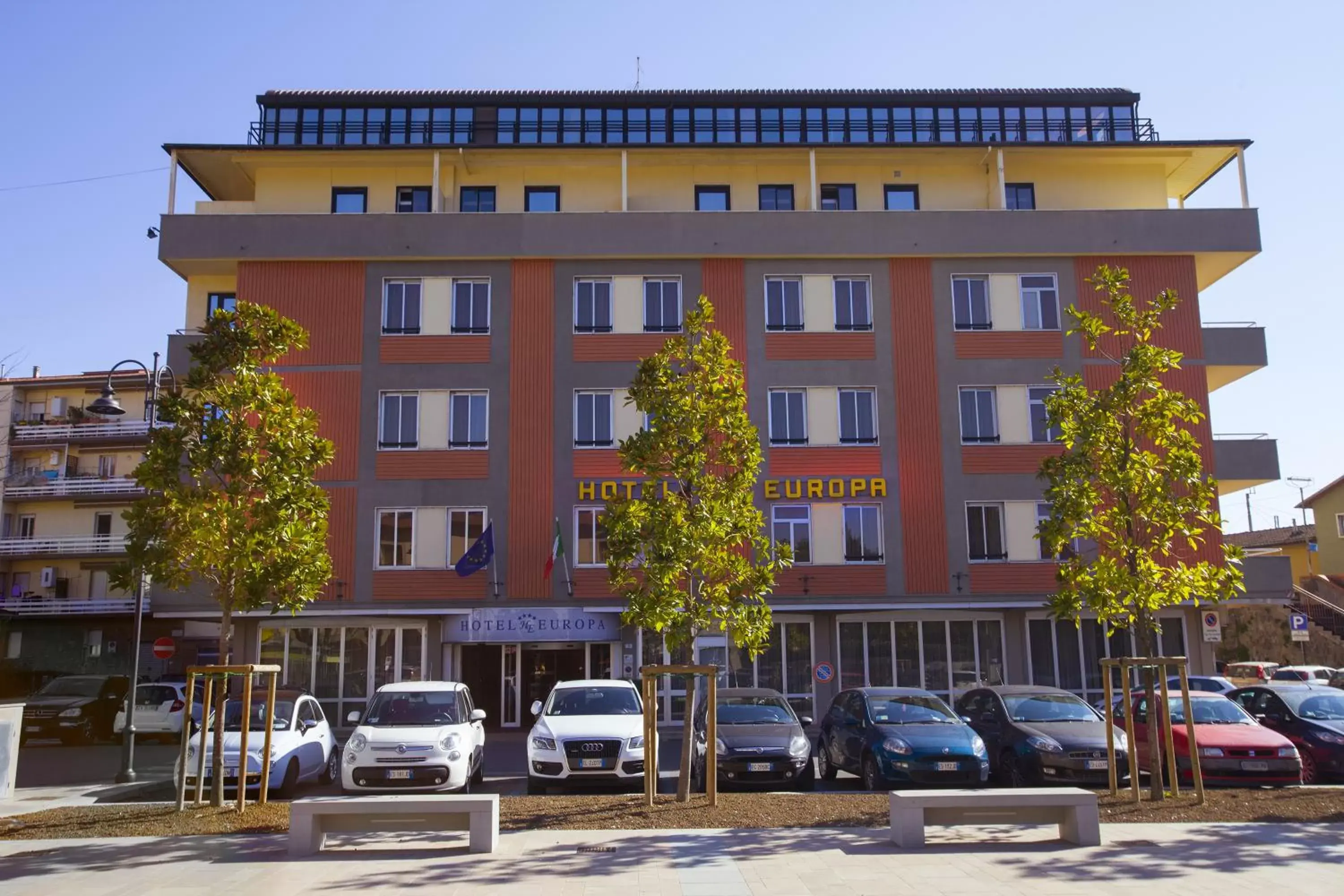 Facade/entrance, Property Building in Hotel Europa