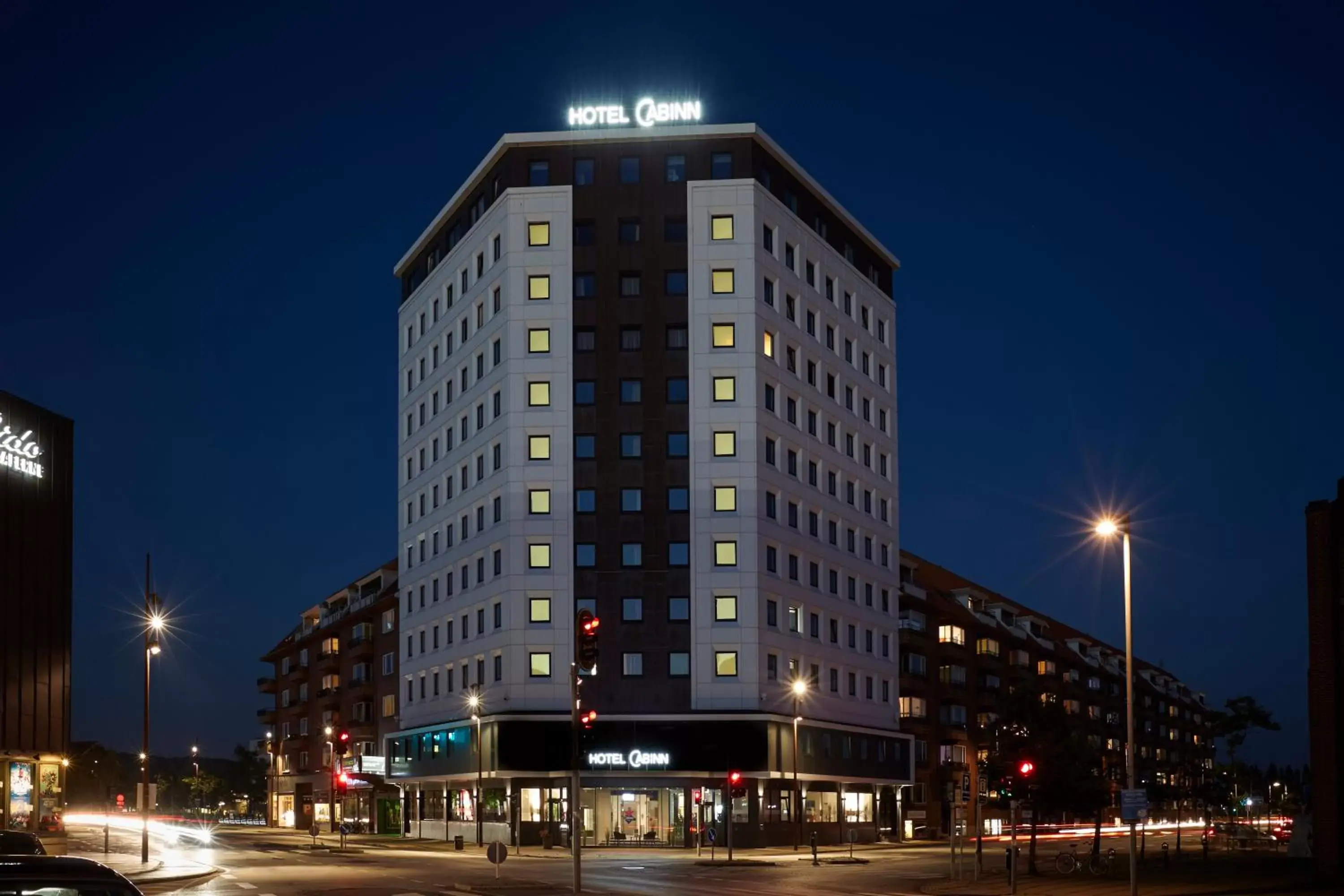 Property building in Hotel Cabinn Vejle Property building in Hotel Cabinn Vejle