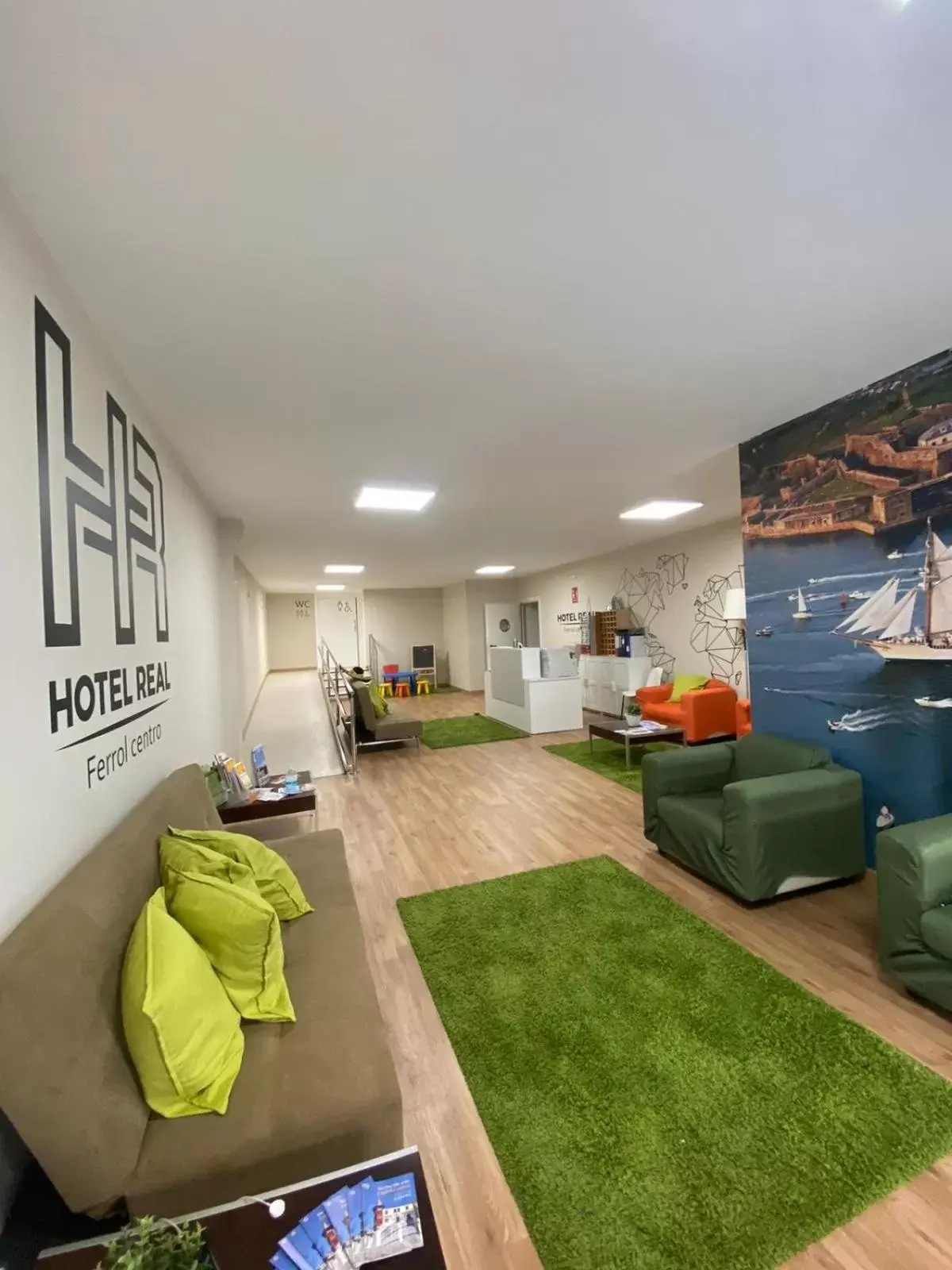 Lobby or reception in Real Ferrol Lobby or reception in Real Ferrol
