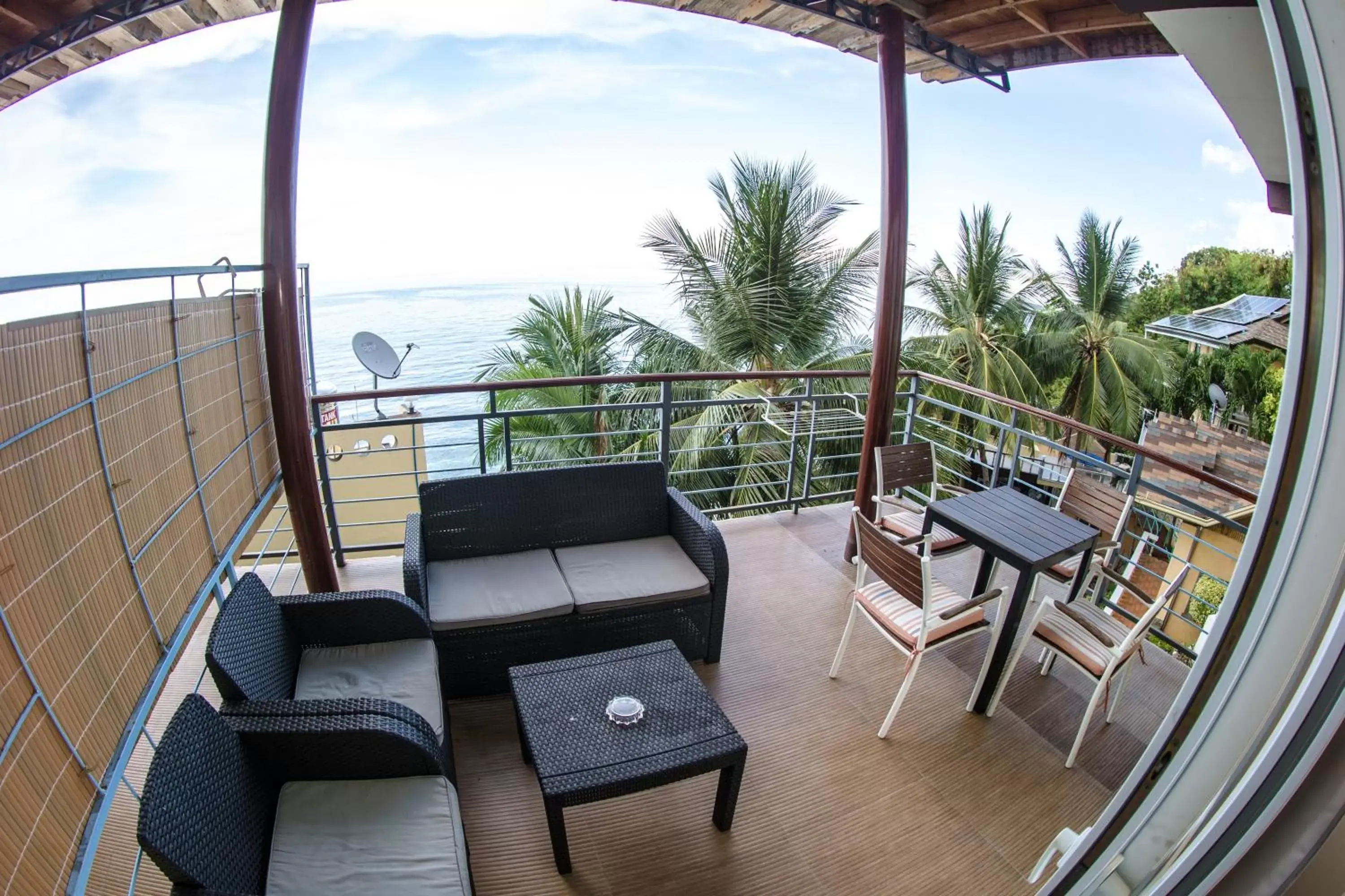 Balcony/Terrace in Oslob Seafari Resort