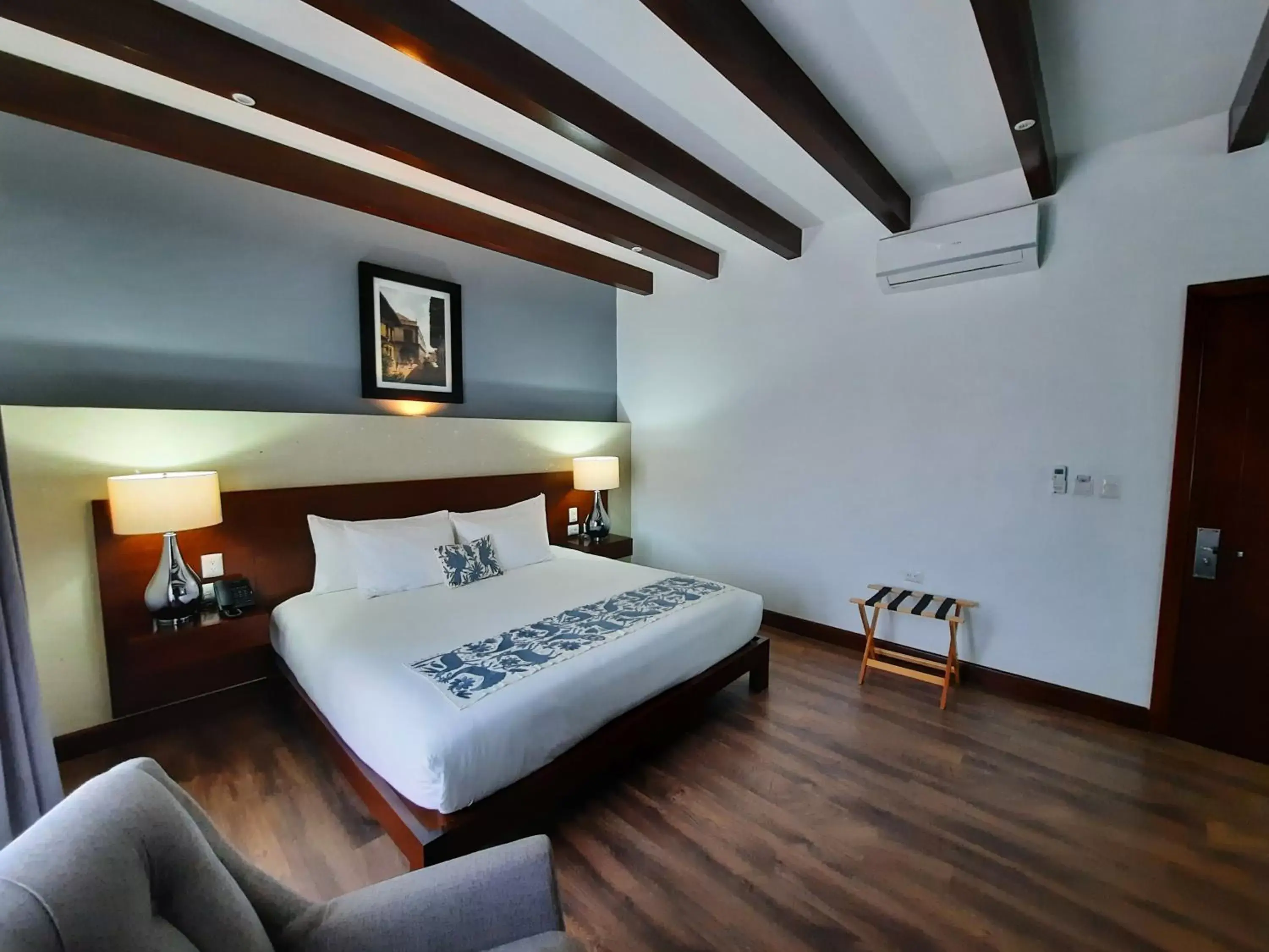 Bed in Casa San Miguel Hotel Boutique y Spa