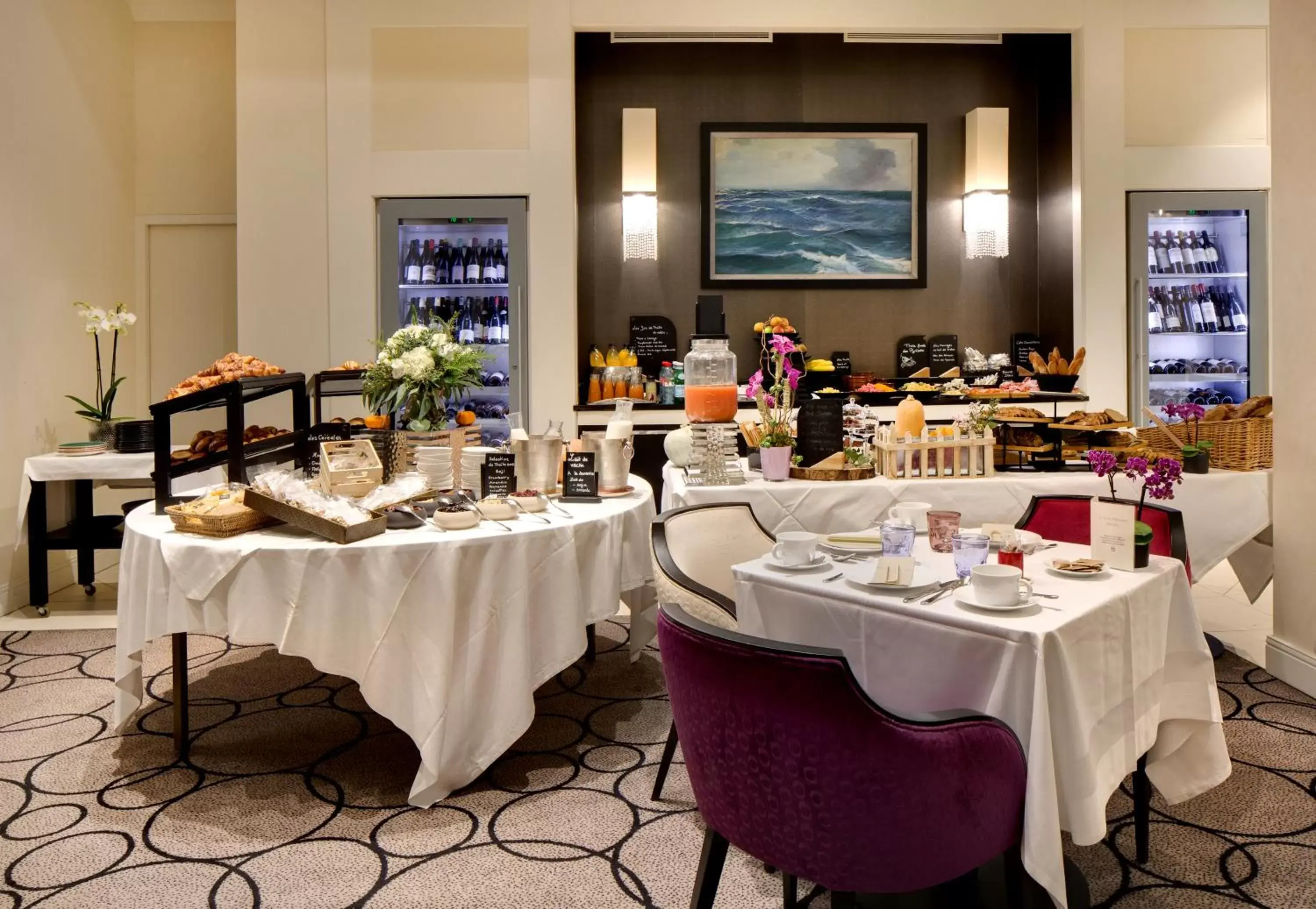 Breakfast, Restaurant/Places to Eat in Grand Hôtel Thalasso & Spa